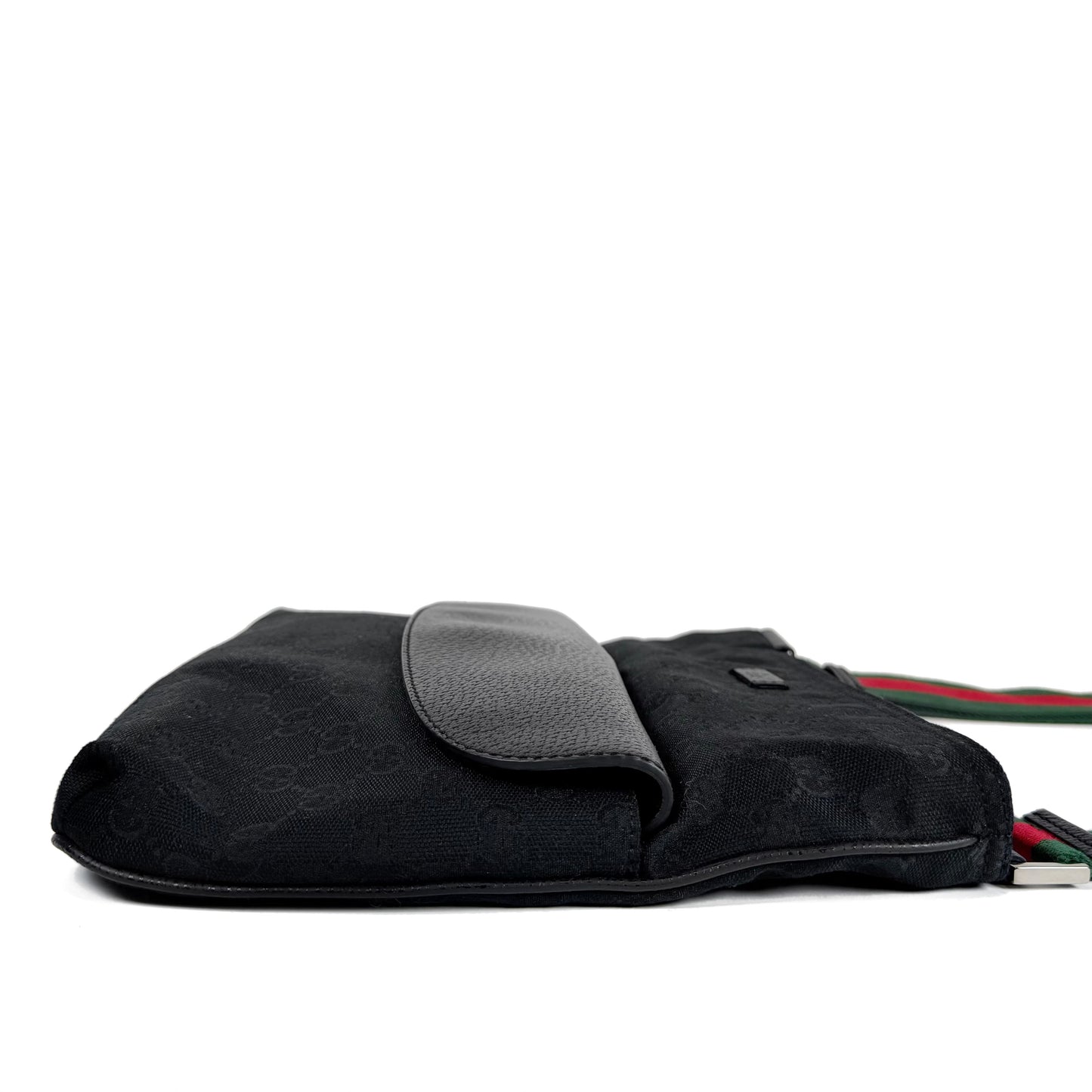 Gucci GG Canvas Web Messenger Bag