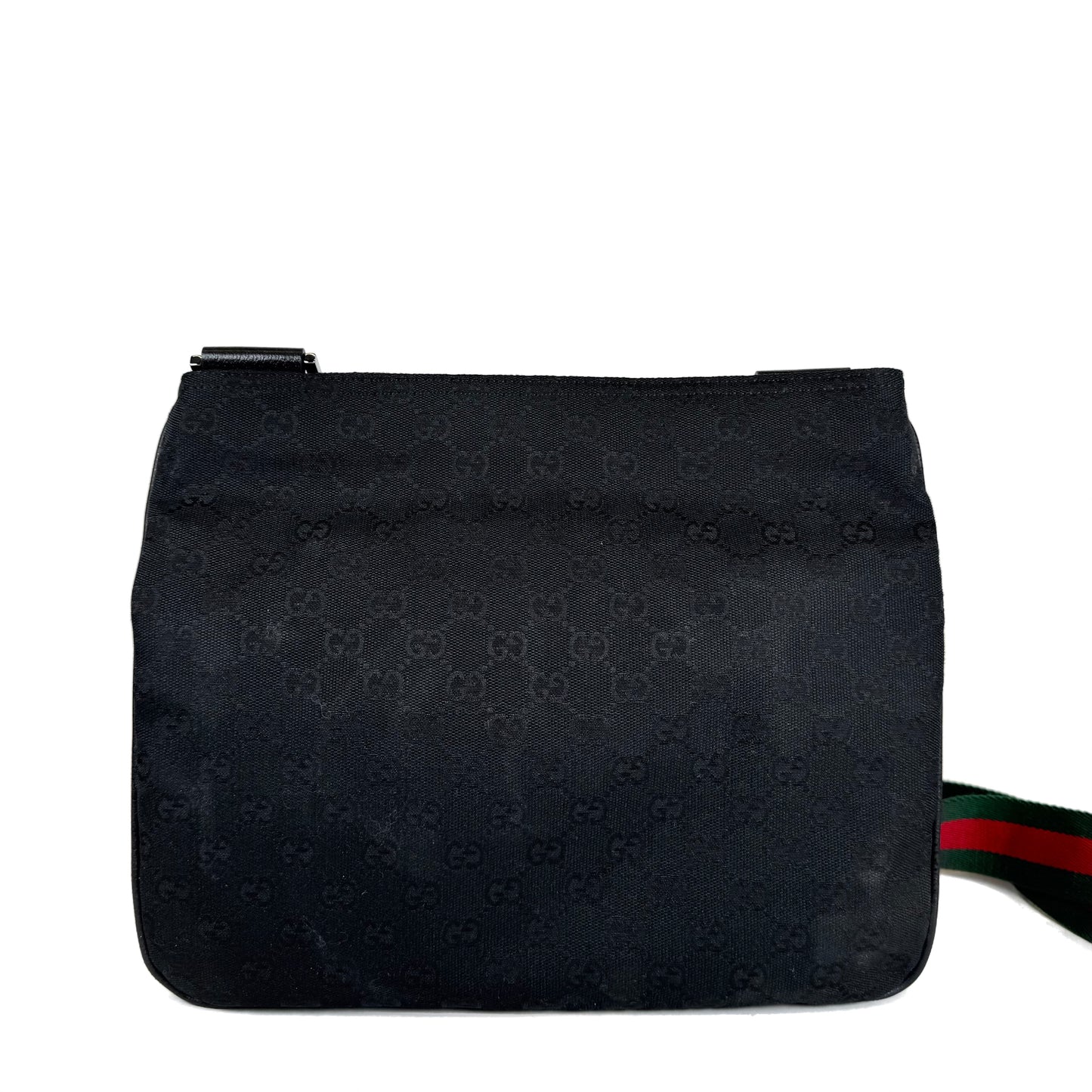 Gucci GG Canvas Web Messenger Bag