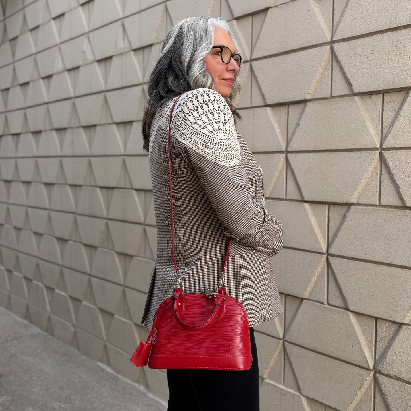 Louis Vuitton Epi Alma BB Bag