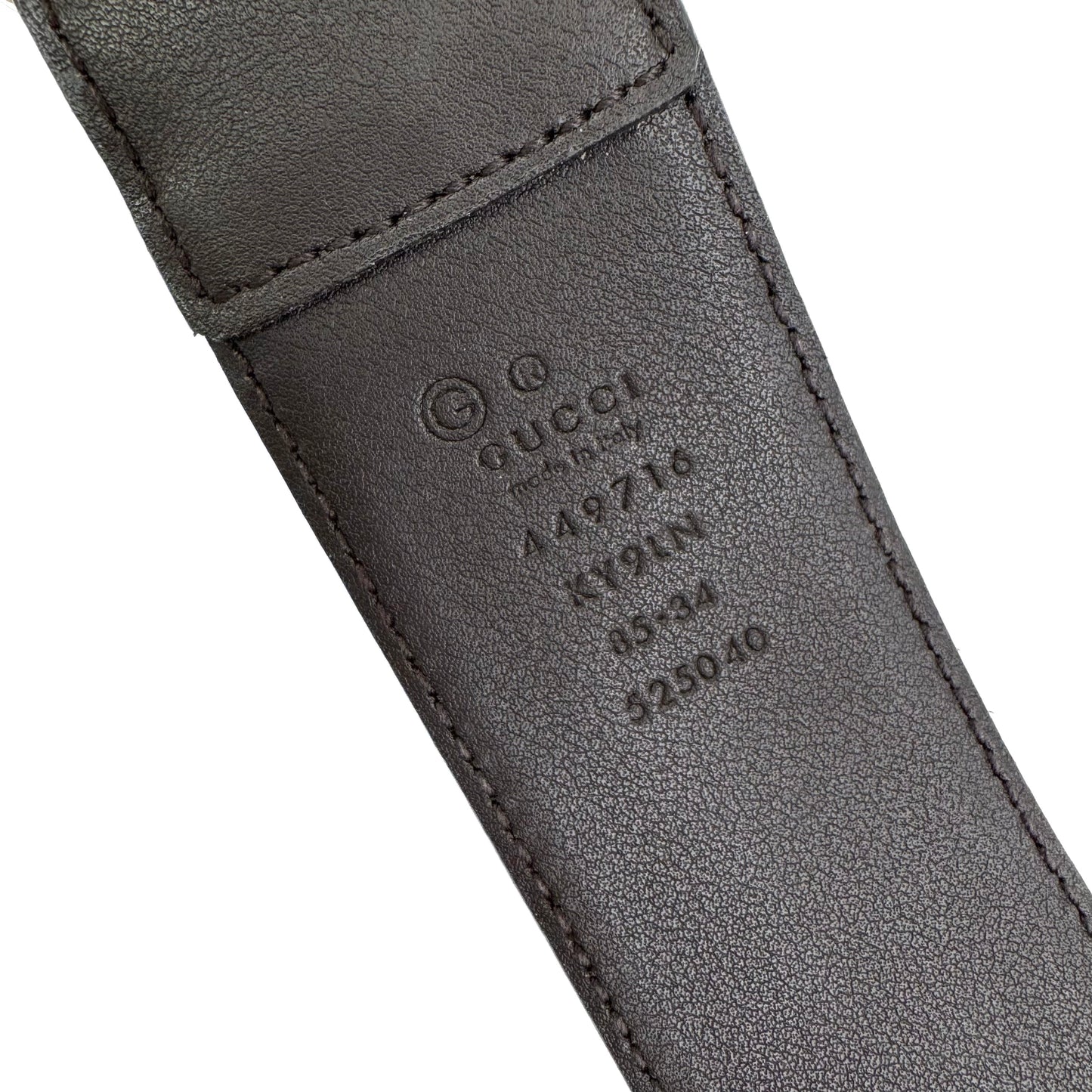 Gucci GG Monogram Belt