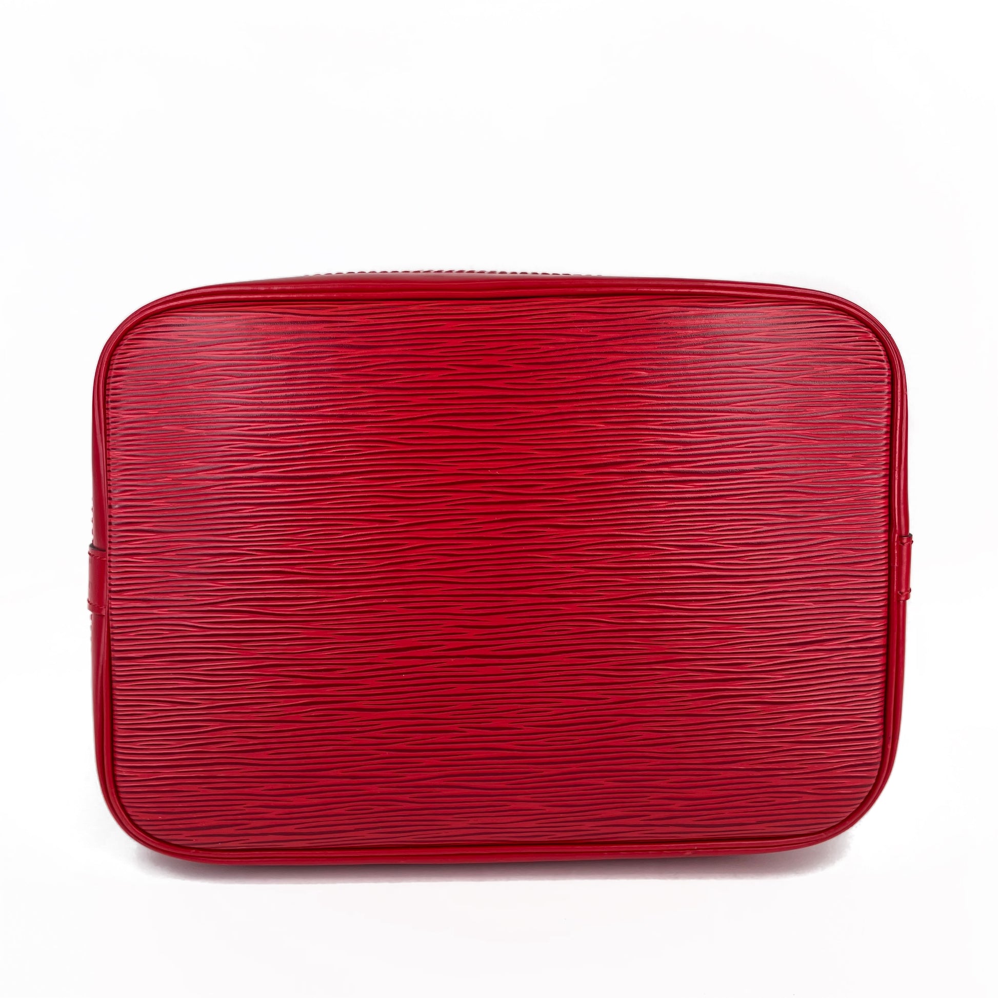 Louis Vuitton Red Epi Leather Cosmetic Pouch - Gold House