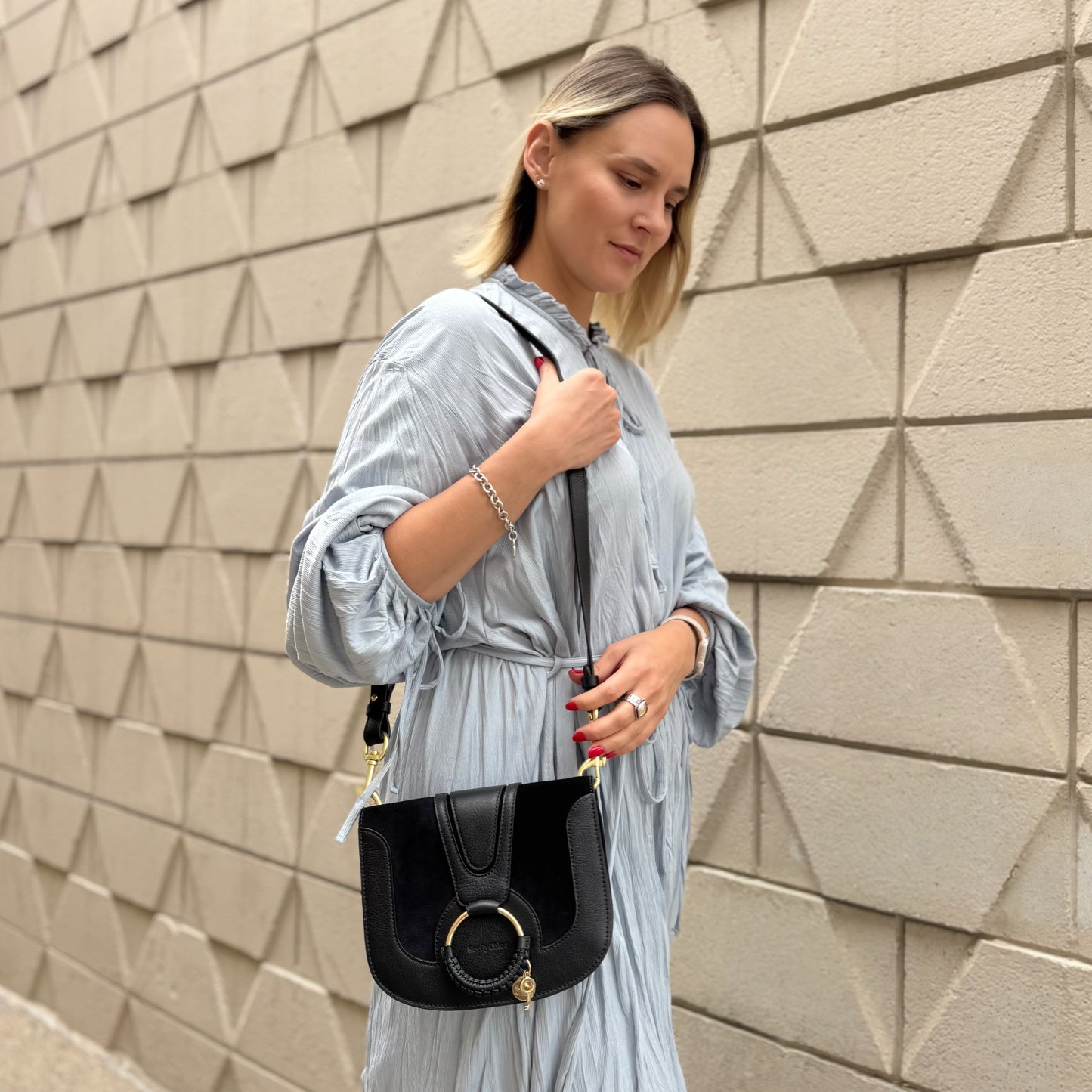 See By Chloe Leather & Suede Crossbody Bag