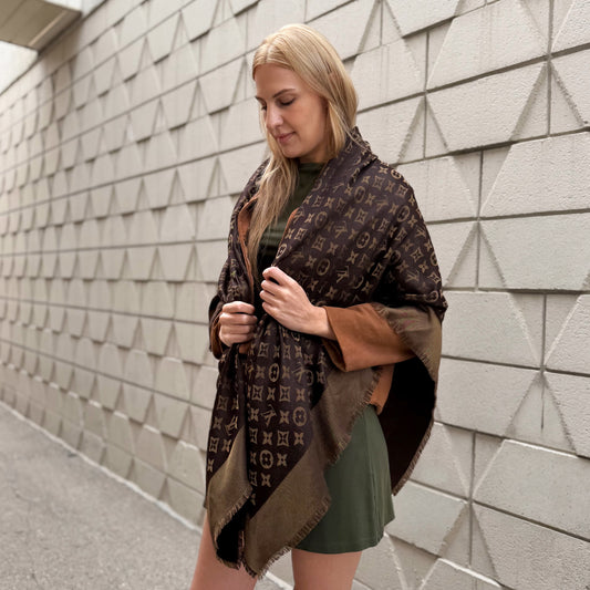 Louis Vuitton Monogram Shine Shawl