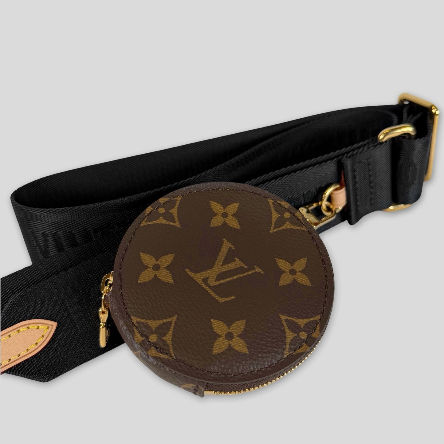 Louis Vuitton Bandouliere Strap with Monogram Pouch