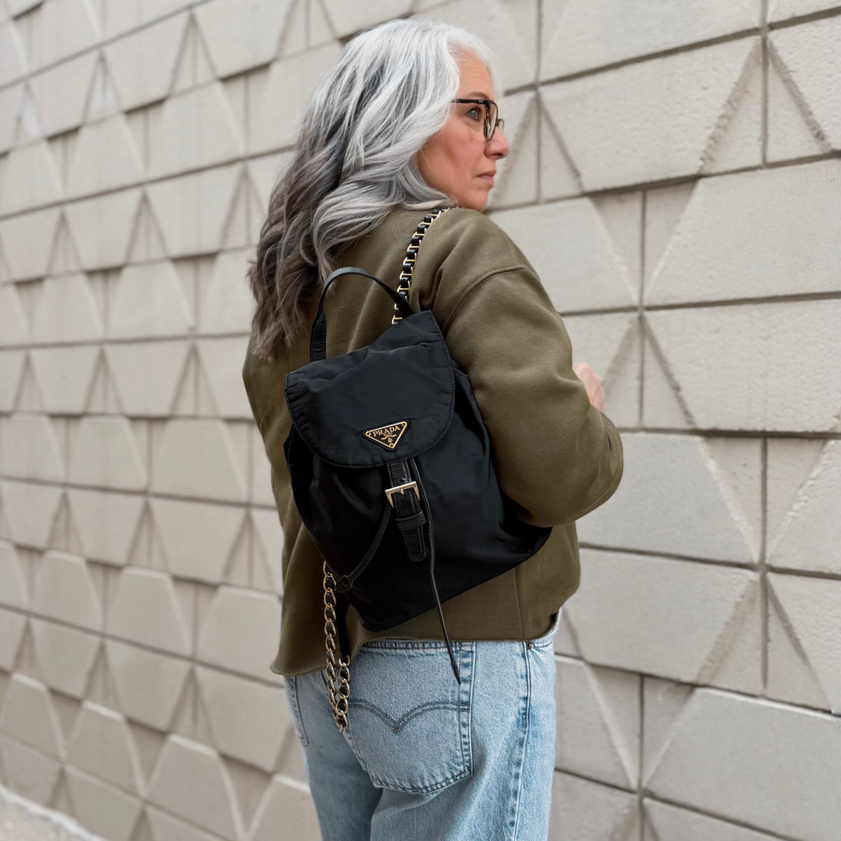 Prada Tessuto Nylon Backpack