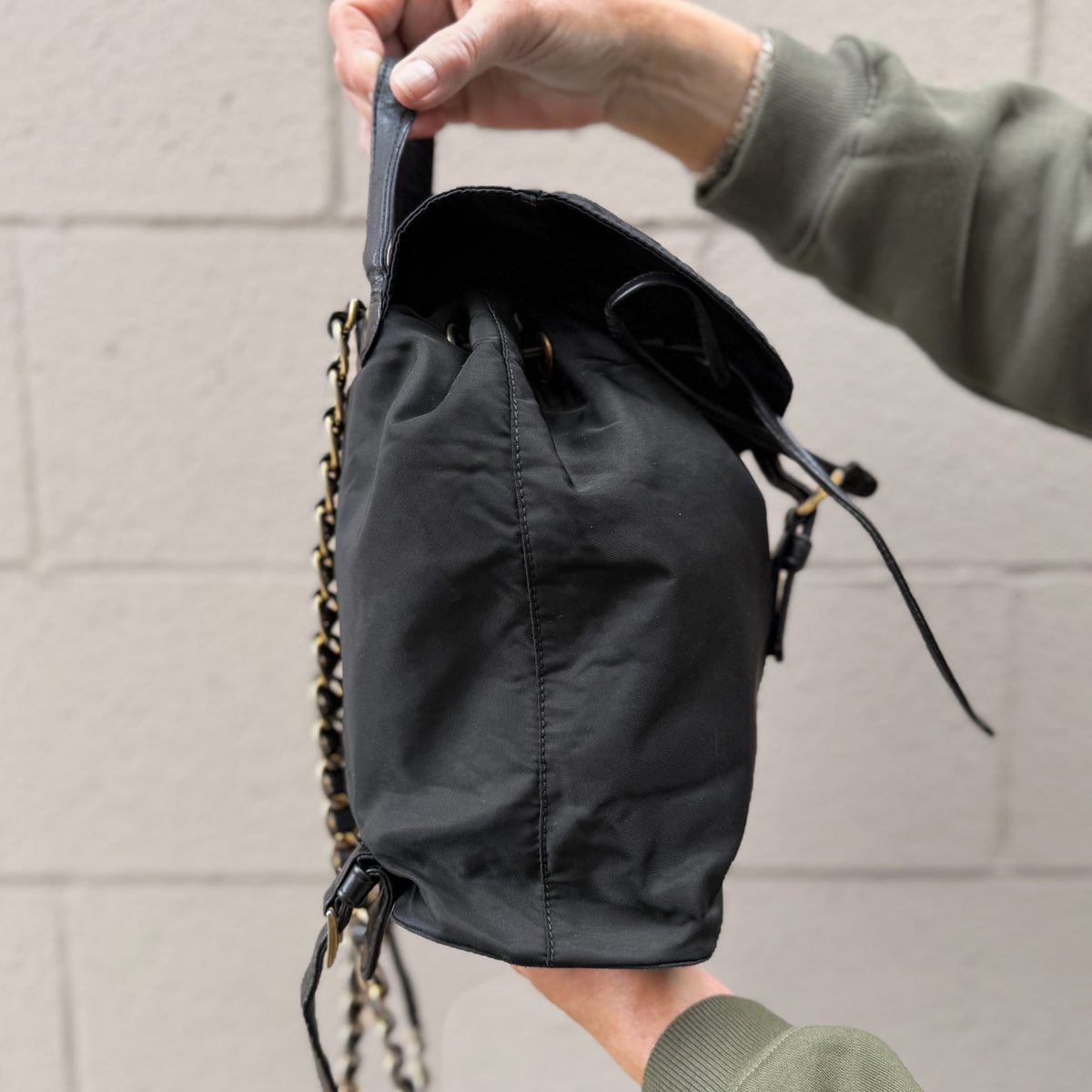 Prada Tessuto Nylon Backpack