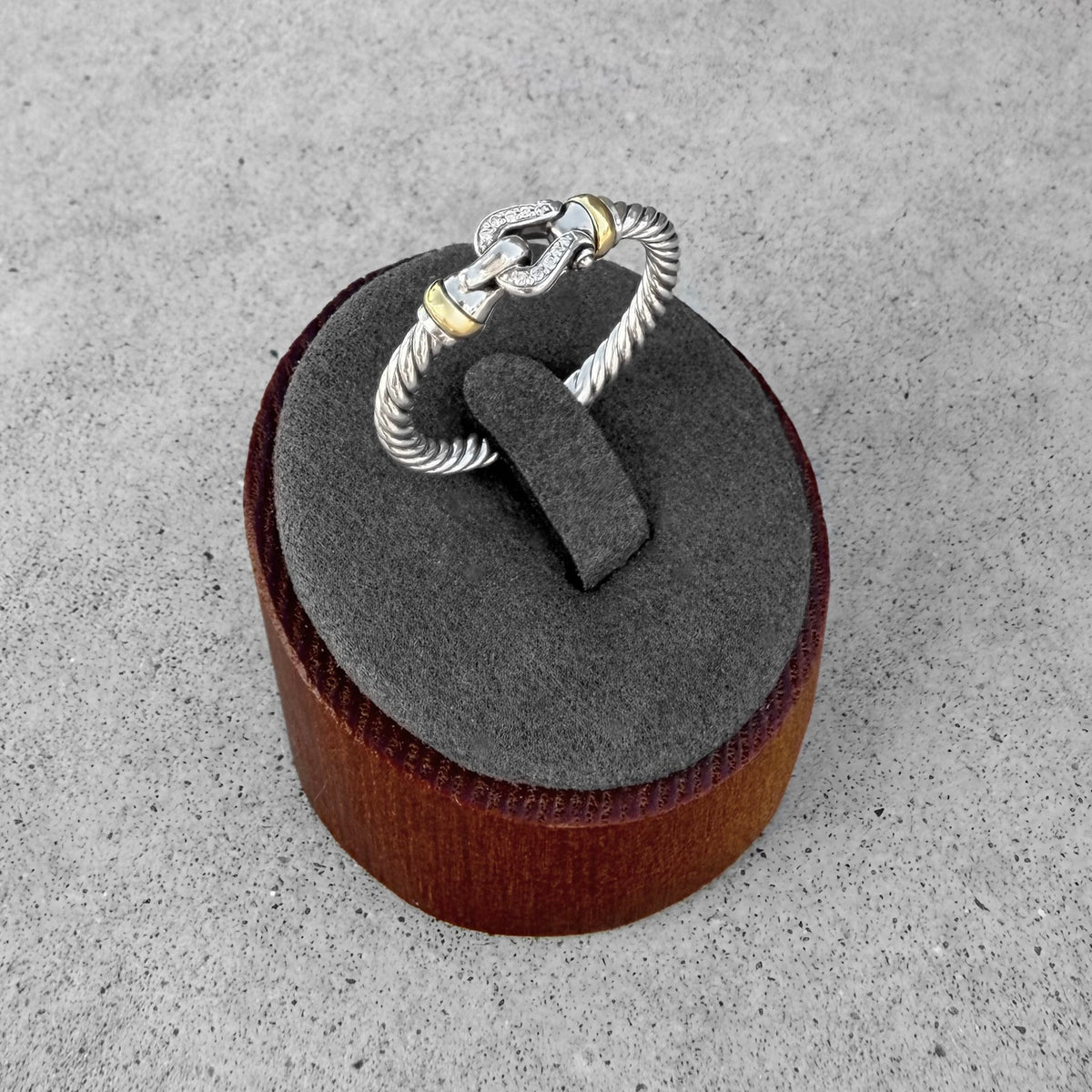 David Yurman Crossover Petite Buckle Ring