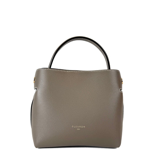 Fleuron Mini Swann Taupe Bag