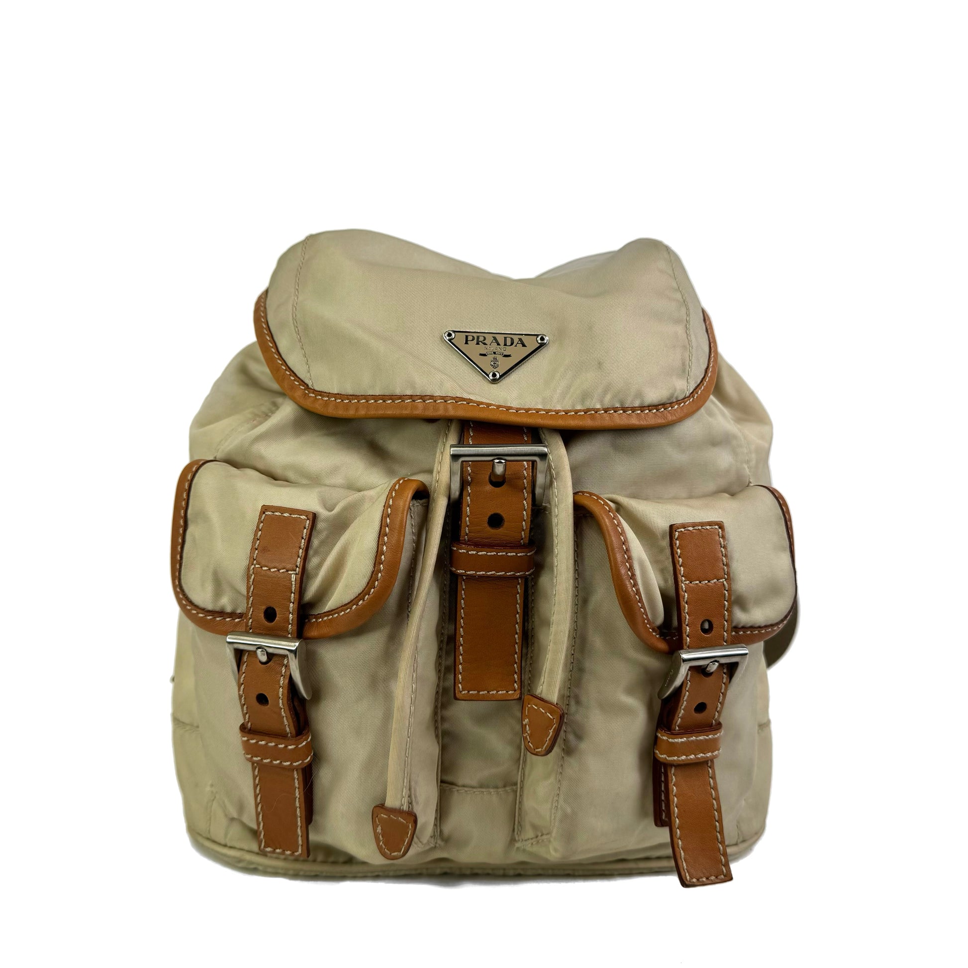 Prada mini 2025 backpack nylon