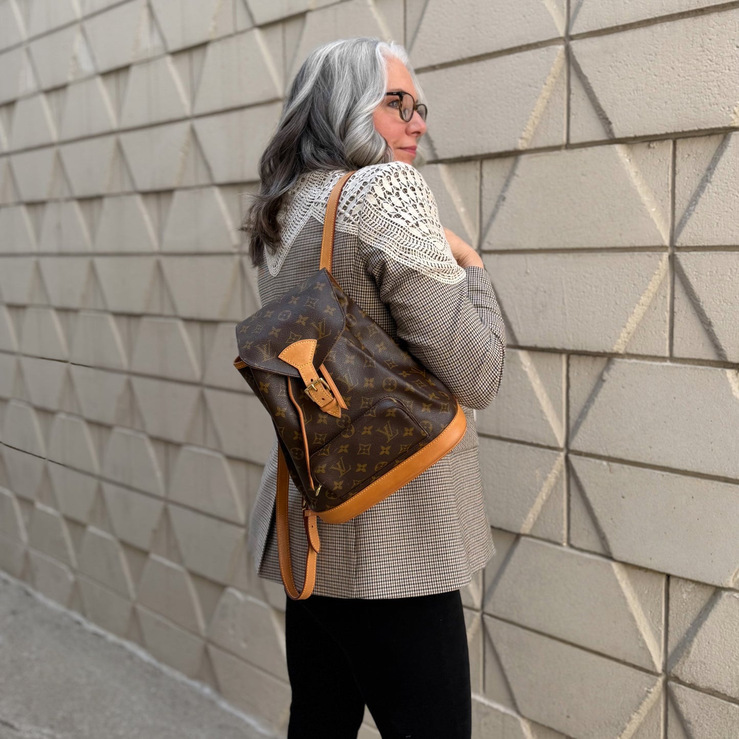 Louis Vuitton Montsouris MM Backpack