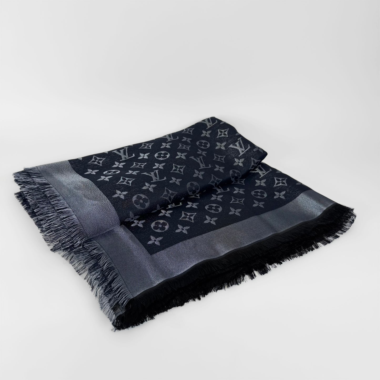 Louis Vuitton Silk Blend Shine Scarf
