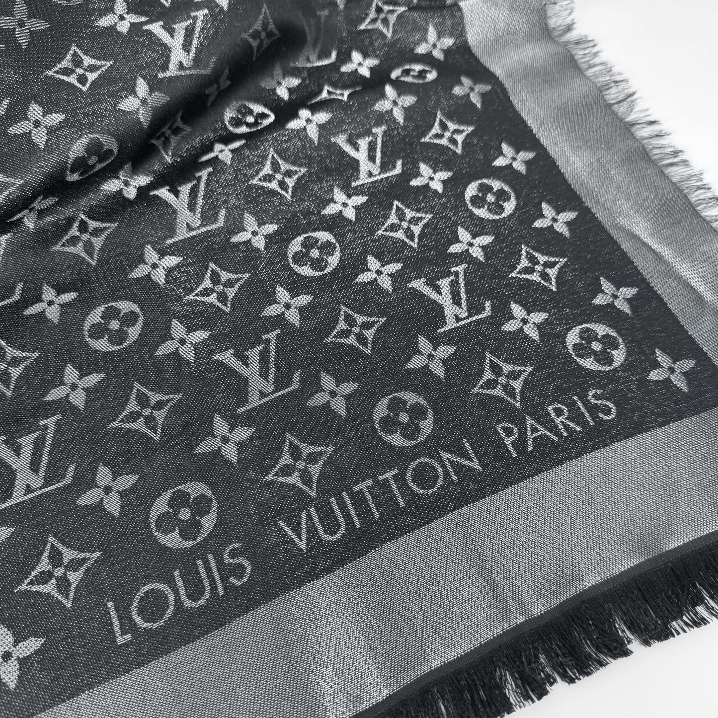 Louis Vuitton Silk Blend Shine Scarf