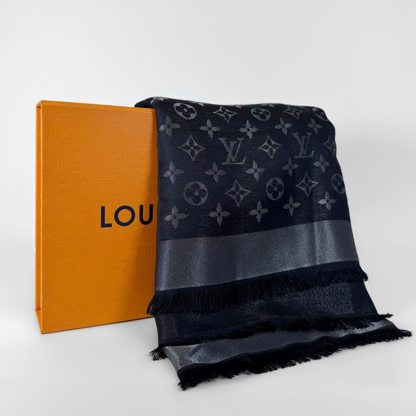 Louis Vuitton Silk Blend Shine Scarf