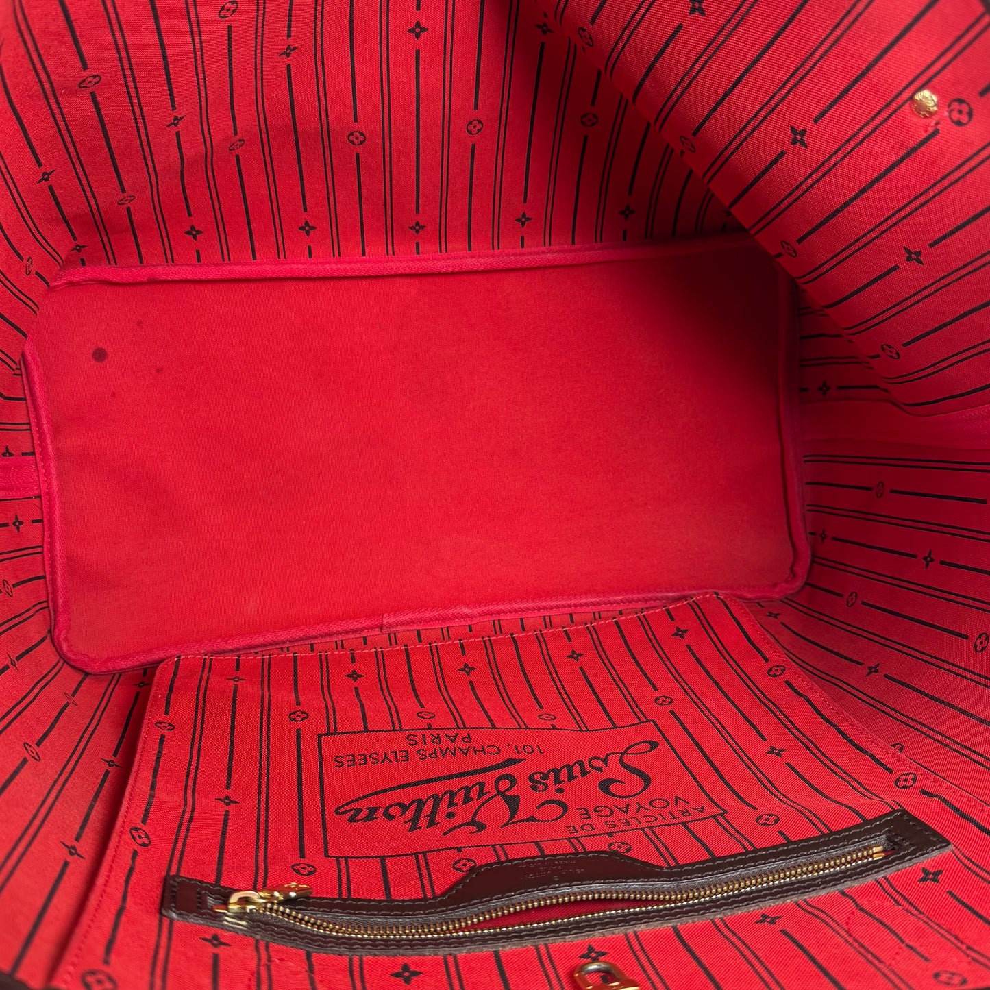 Louis Vuitton Neverful Damier Ebene Bag