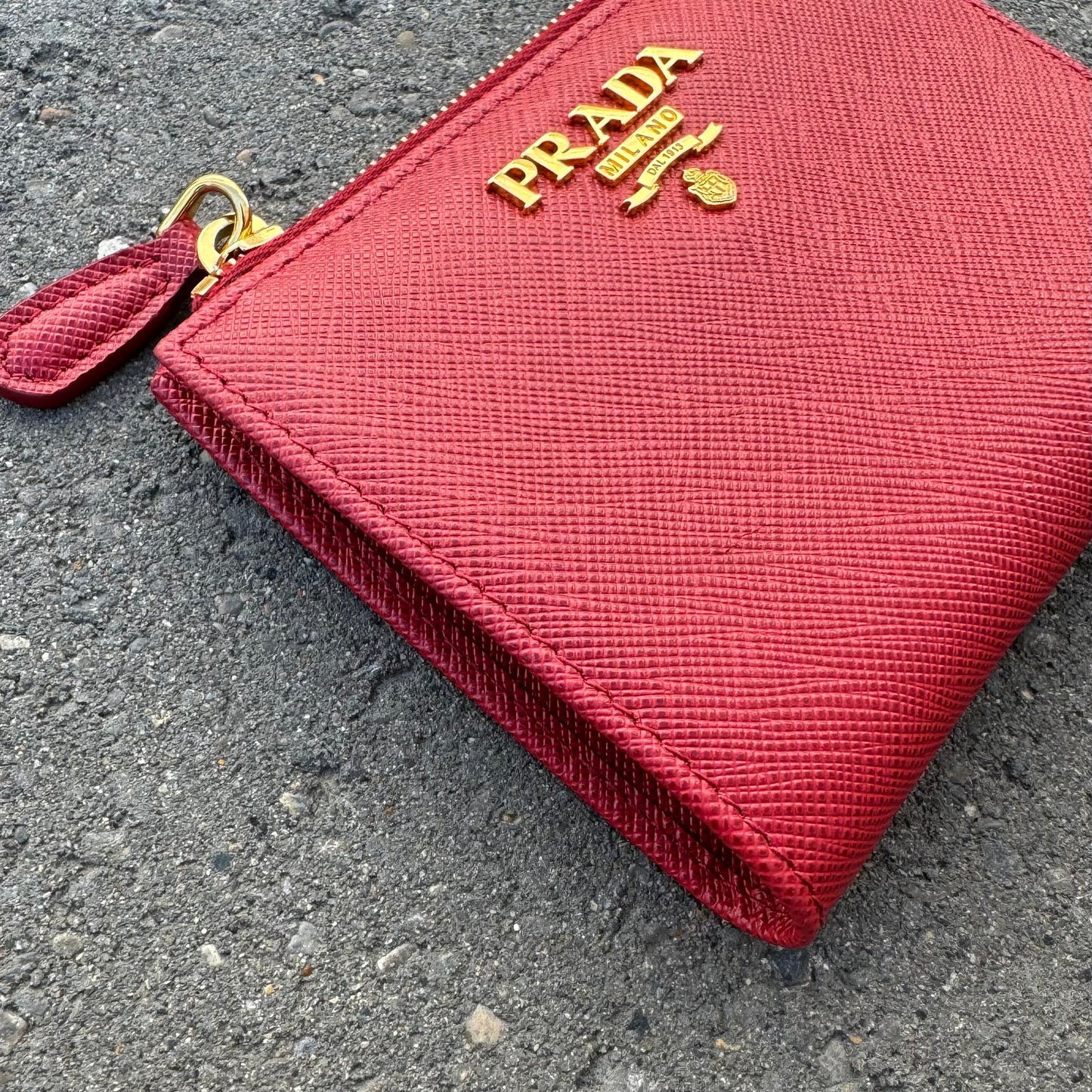 Prada Saffiano Bi-Fold Wallet