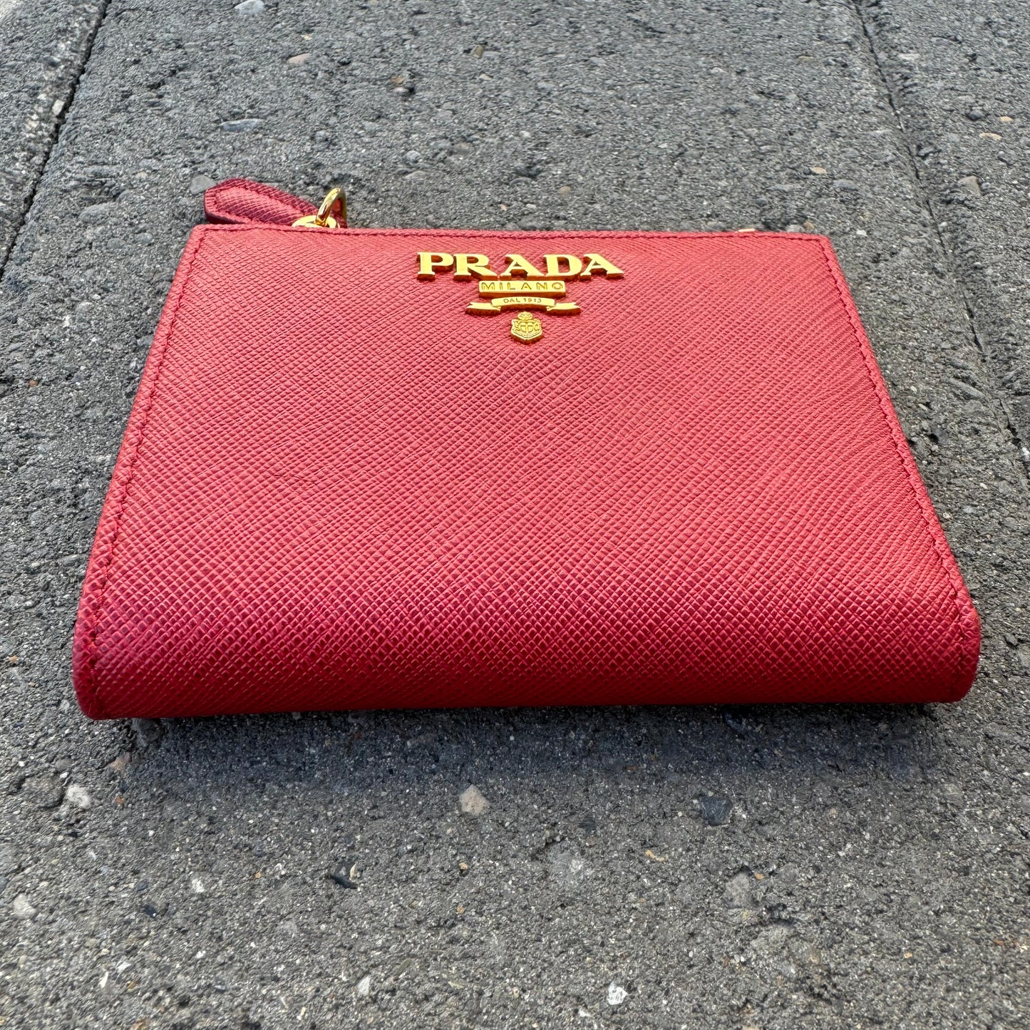 Prada Saffiano Bi-Fold Wallet