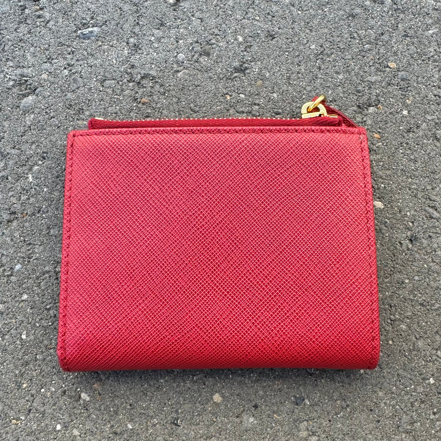 Prada Saffiano Bi-Fold Wallet