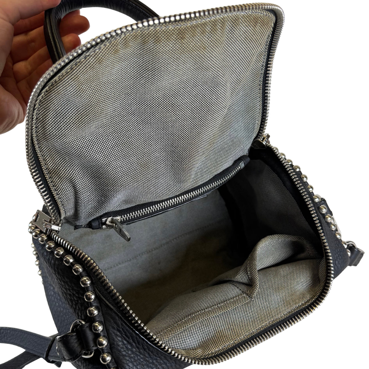 Alexander Wang Rockie Ball Stud Duffel Bag