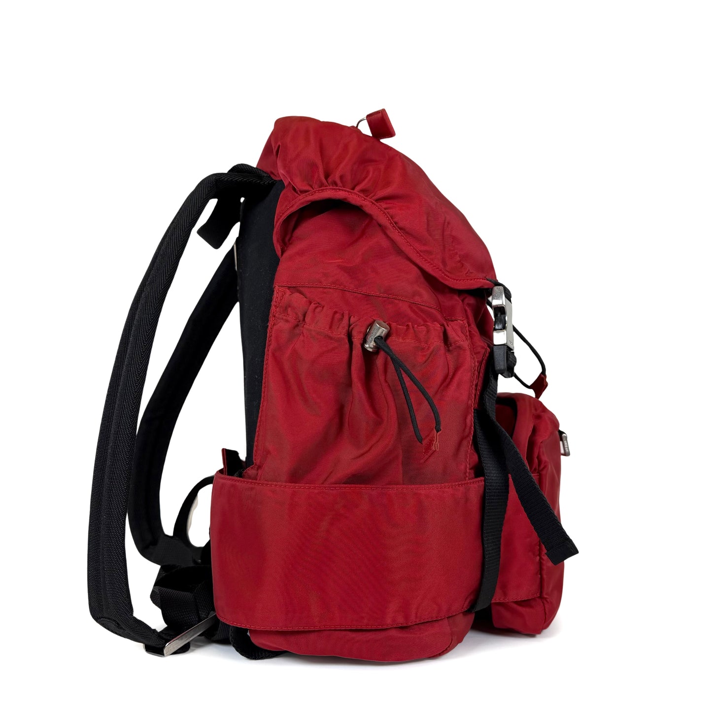 Prada Nylon Backpack with Removable Pouch