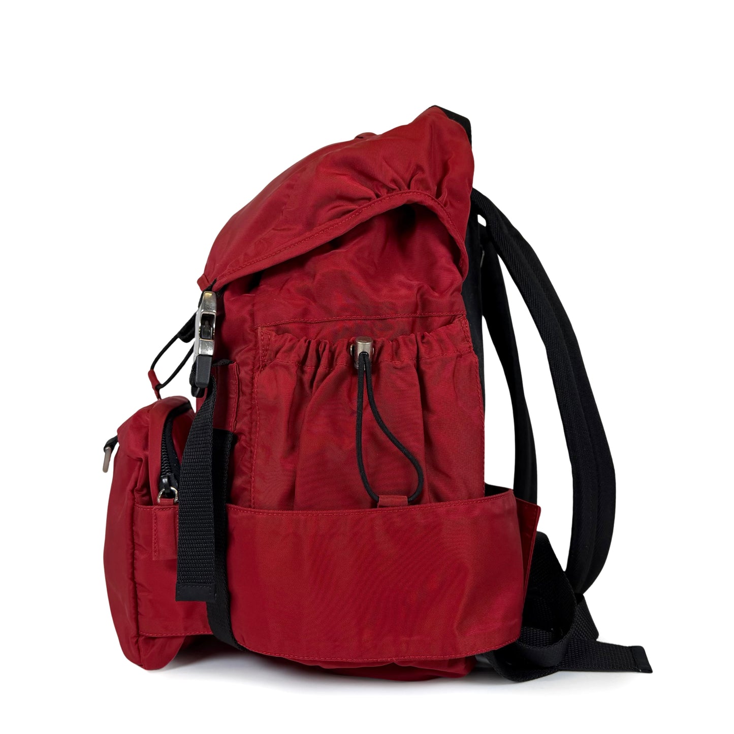 Prada Nylon Backpack with Removable Pouch