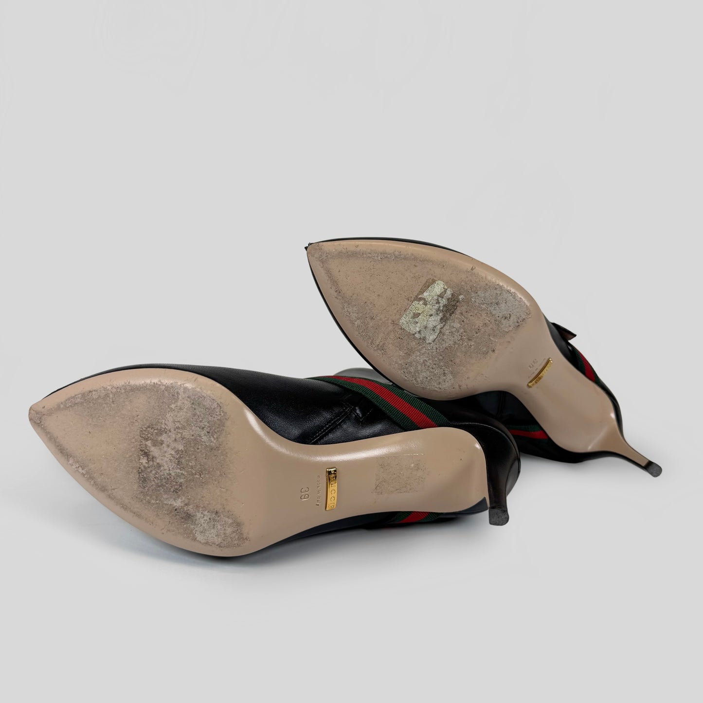 Gucci Sylvie Heeled Boots