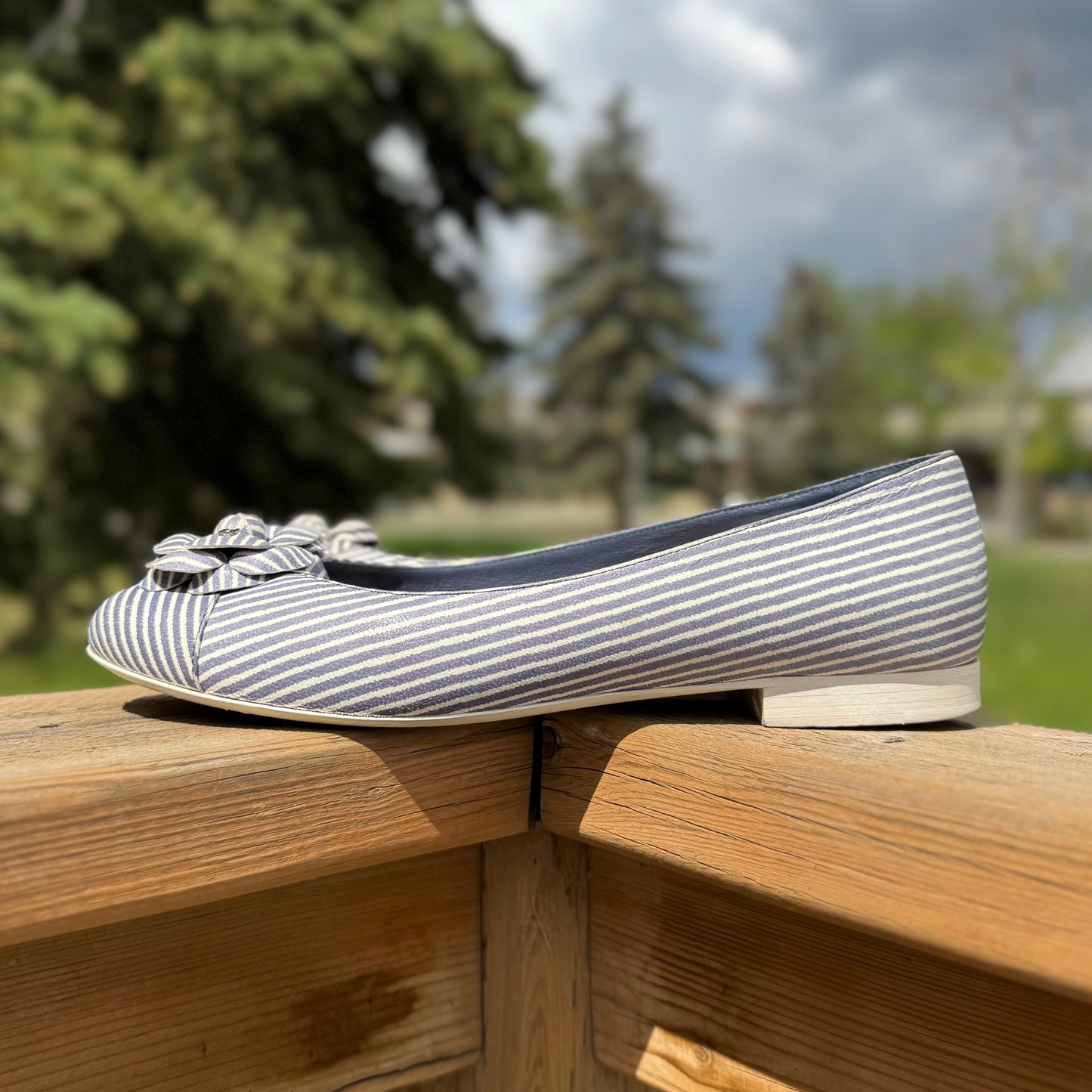 Chanel Camellia Ballet Flats