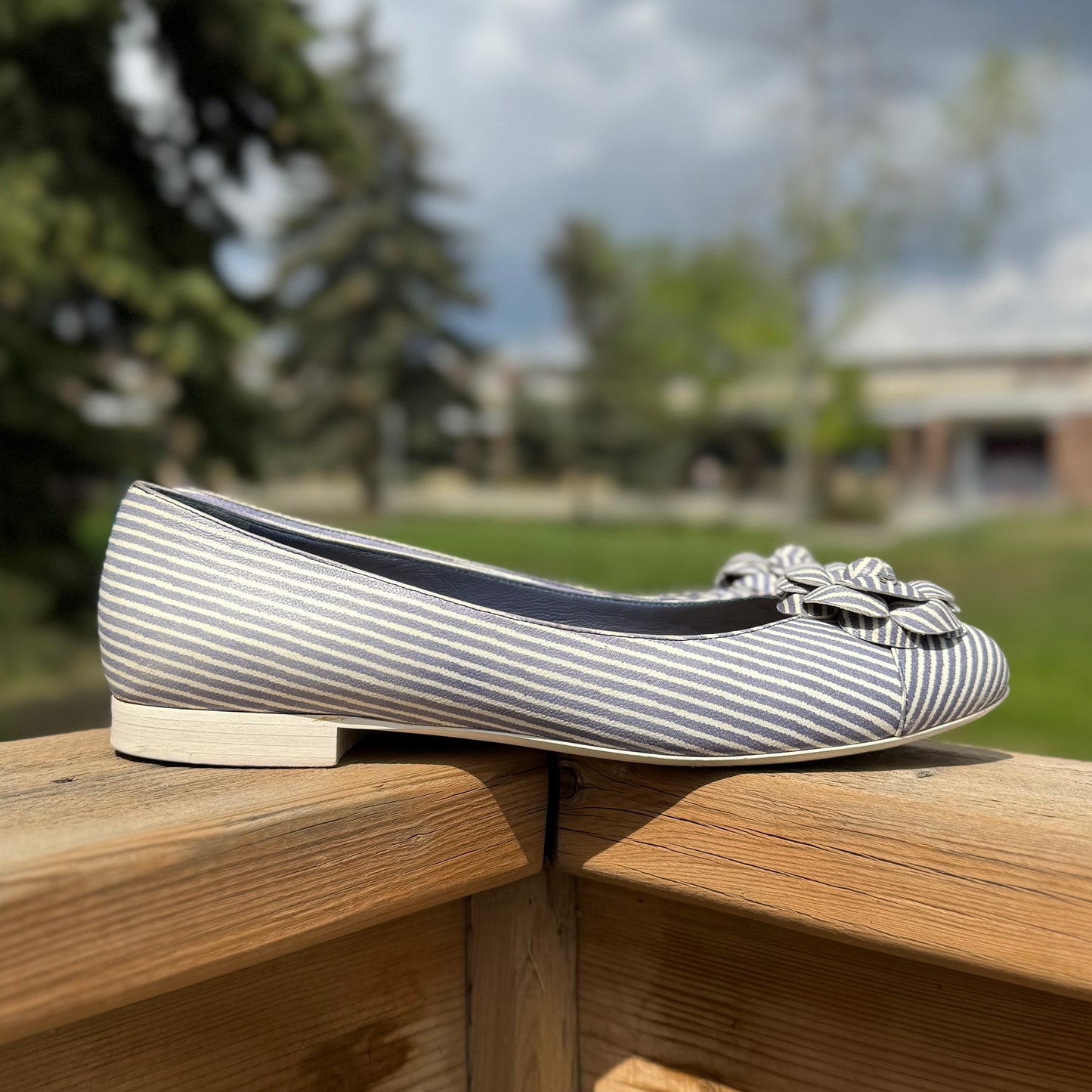 Chanel Camellia Ballet Flats