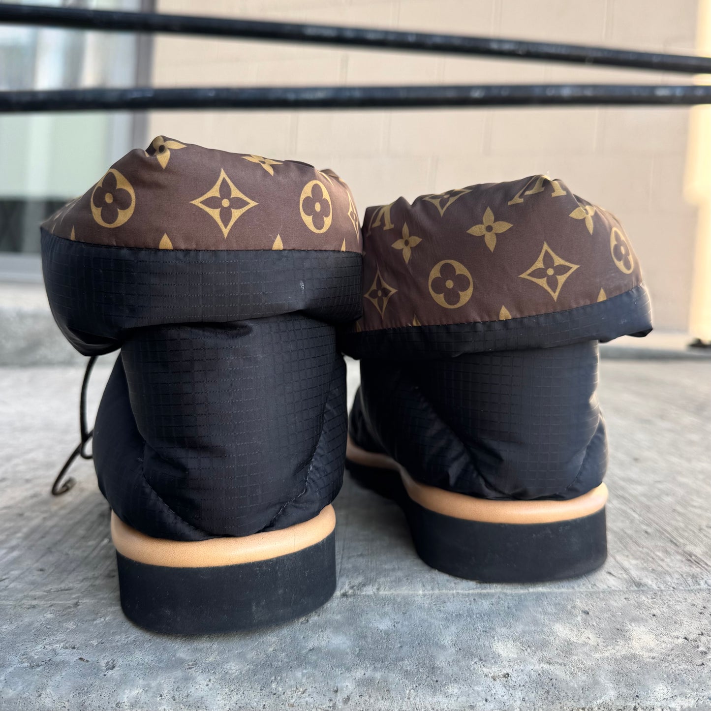 Louis Vuitton Pillow Line Boots
