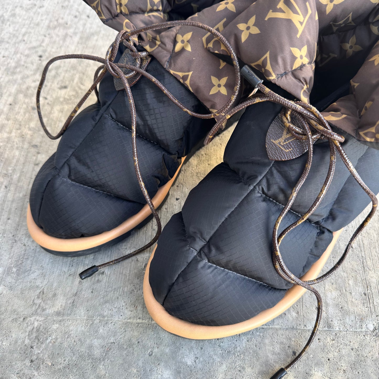 Louis Vuitton Pillow Line Boots