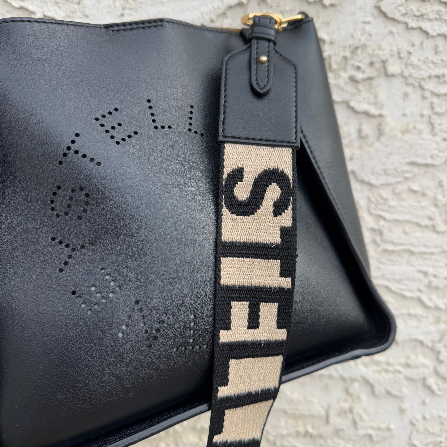 Stella McCartney Mini Logo Crossbody Bag