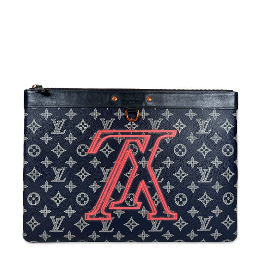 Louis Vuitton Apollo Upside Down Logo Pochette