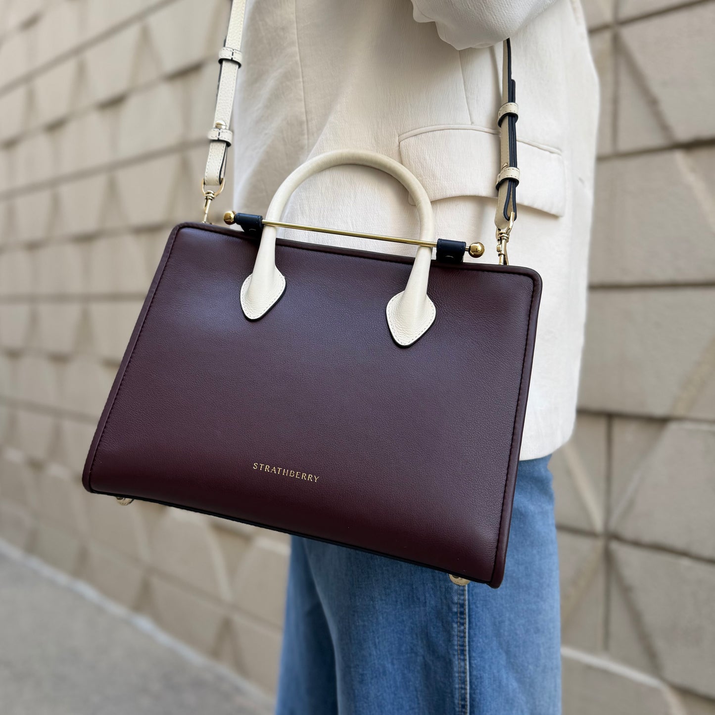 Strathberry Midi Tote Bag