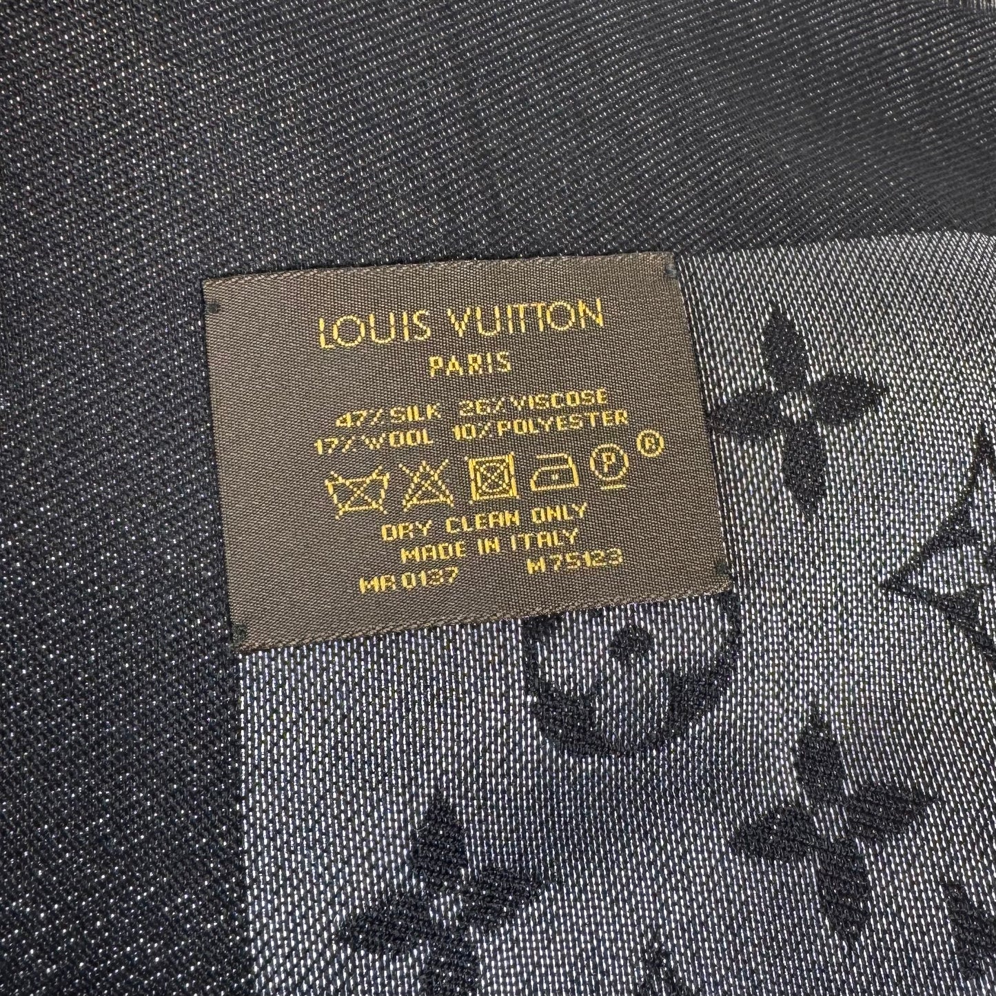 Louis Vuitton Silk Blend Shine Scarf