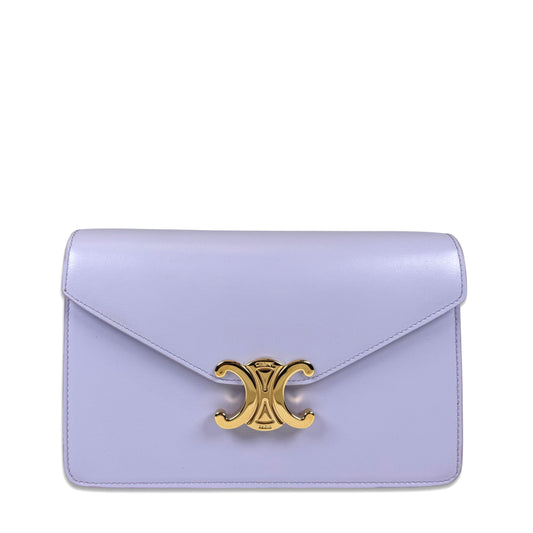 Celine Triomphe Margo Wallet on Chain