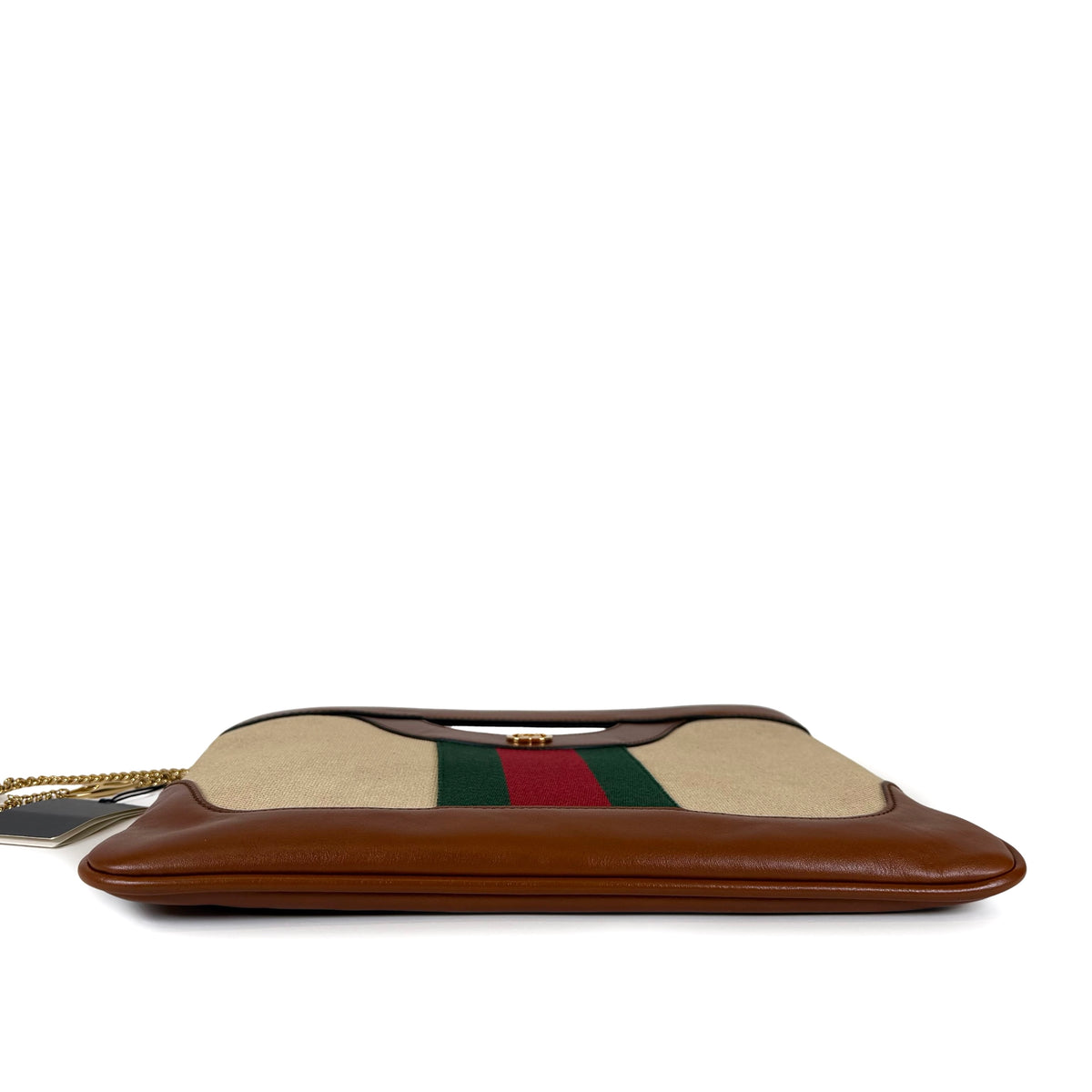Gucci Canvas Vintage Large Shoulder Bag