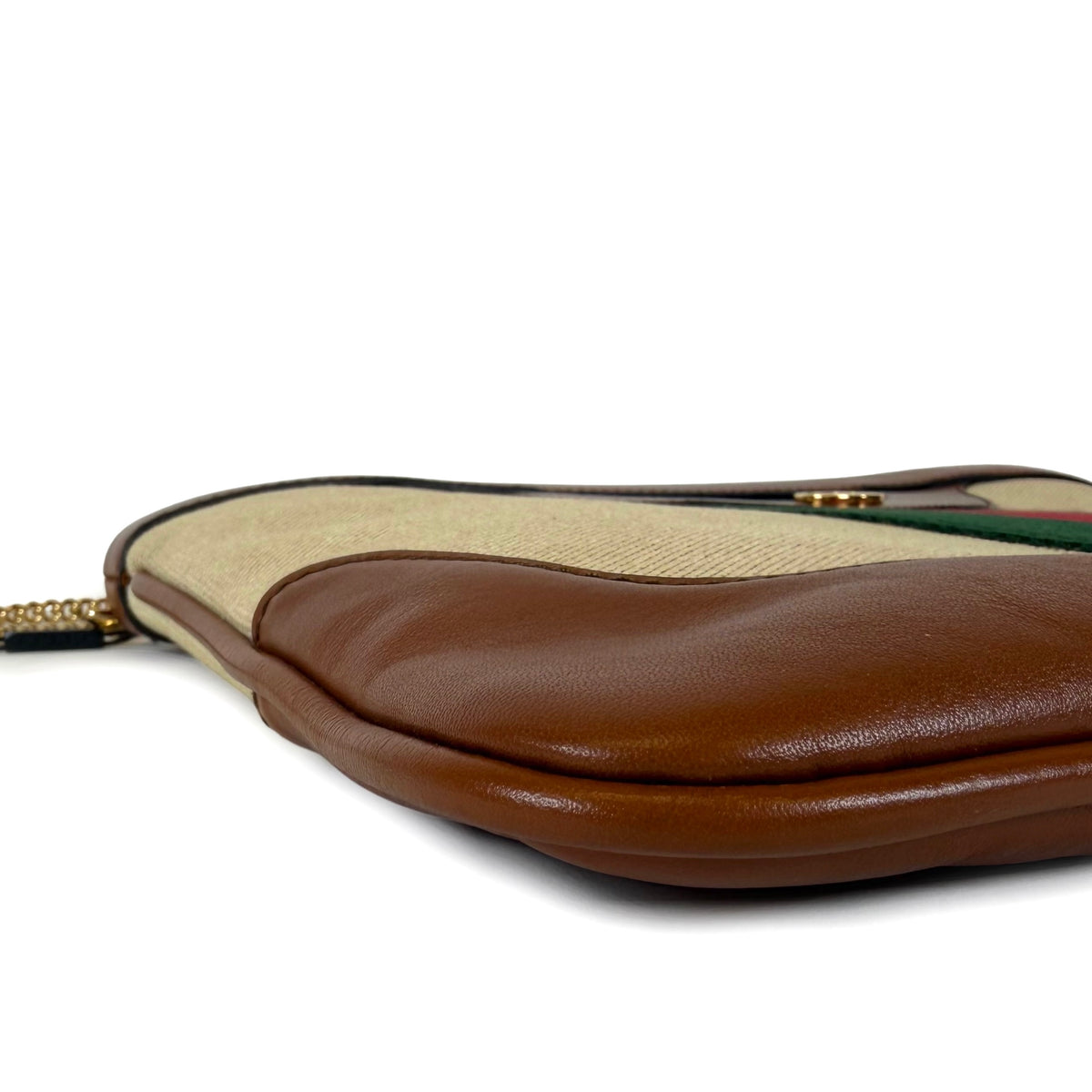 Gucci Canvas Vintage Large Shoulder Bag
