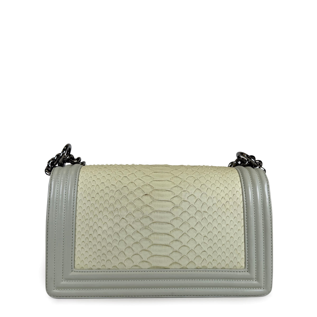 Chanel Python Boy Bag
