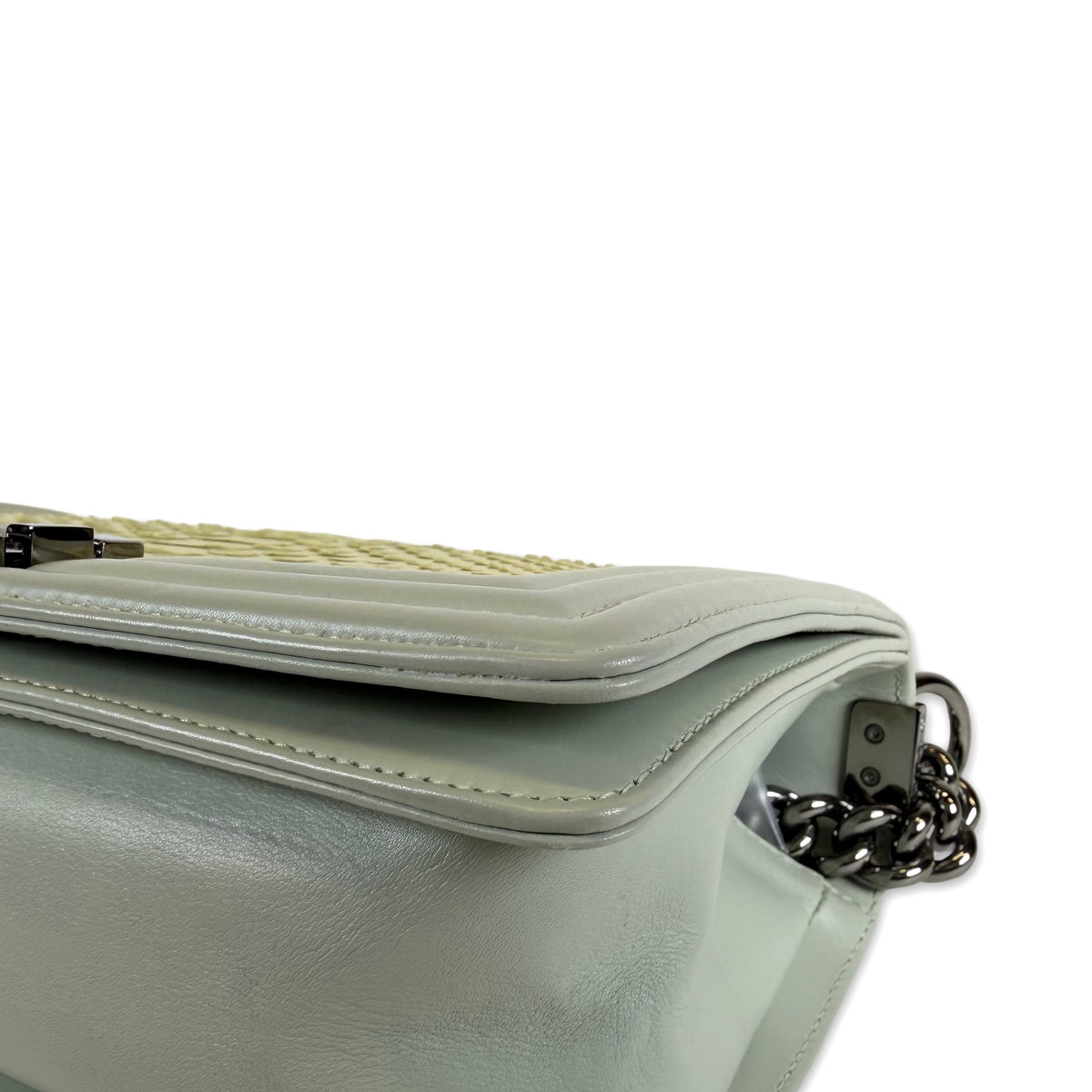 Chanel Python Boy Bag