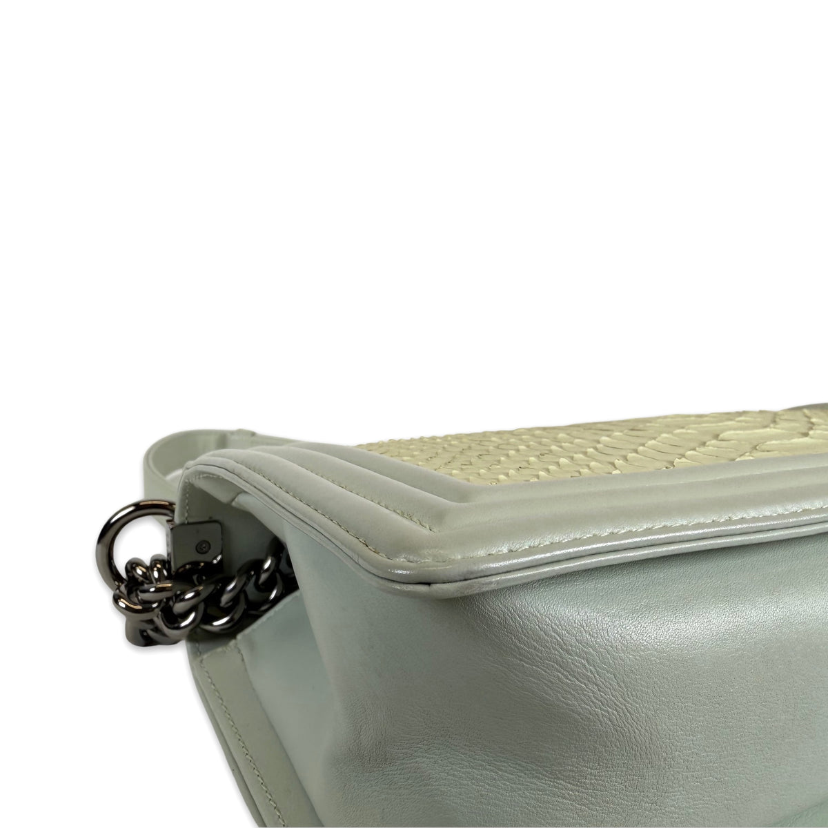 Chanel Python Boy Bag