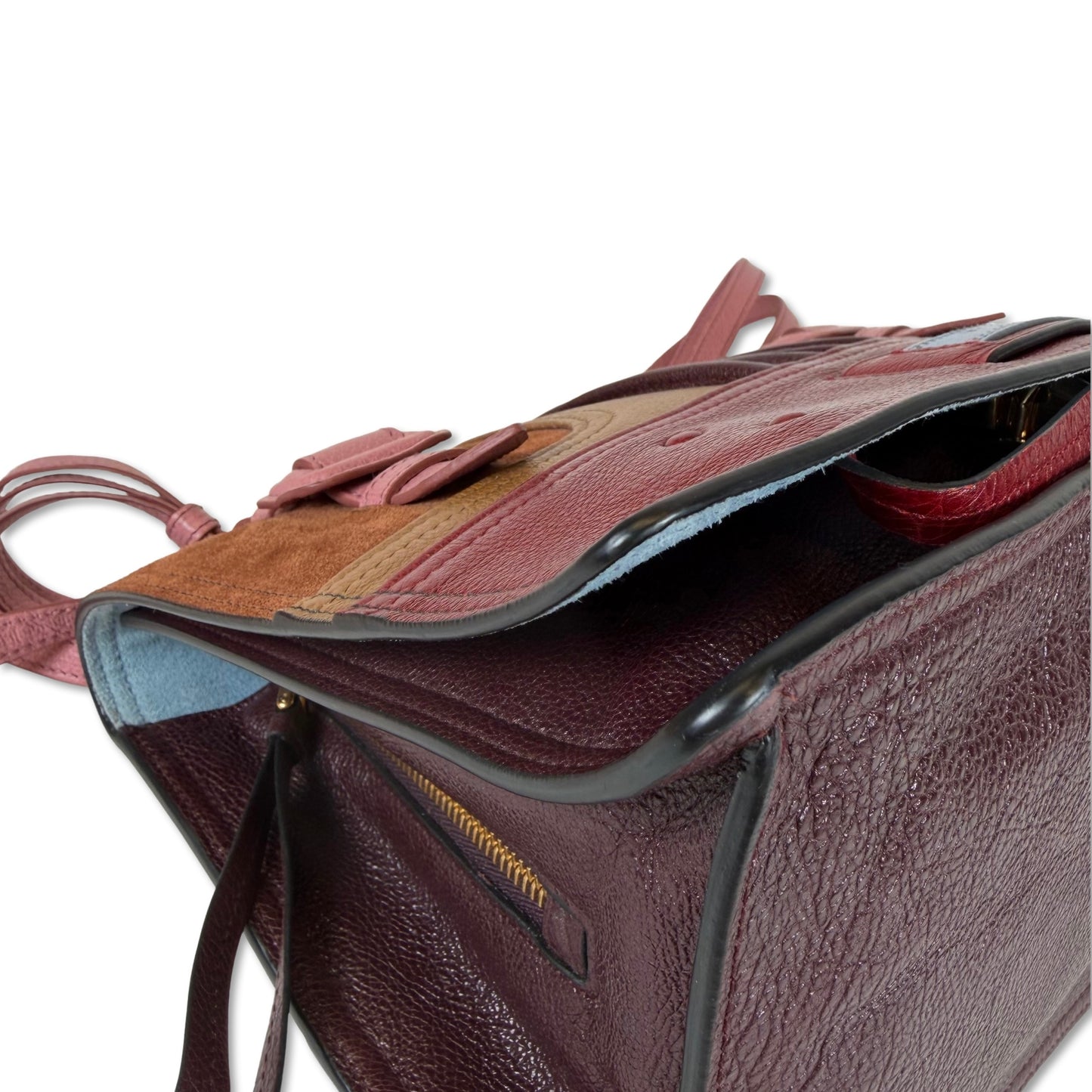 Prada Etiquette Patchwork Multicolor Bag