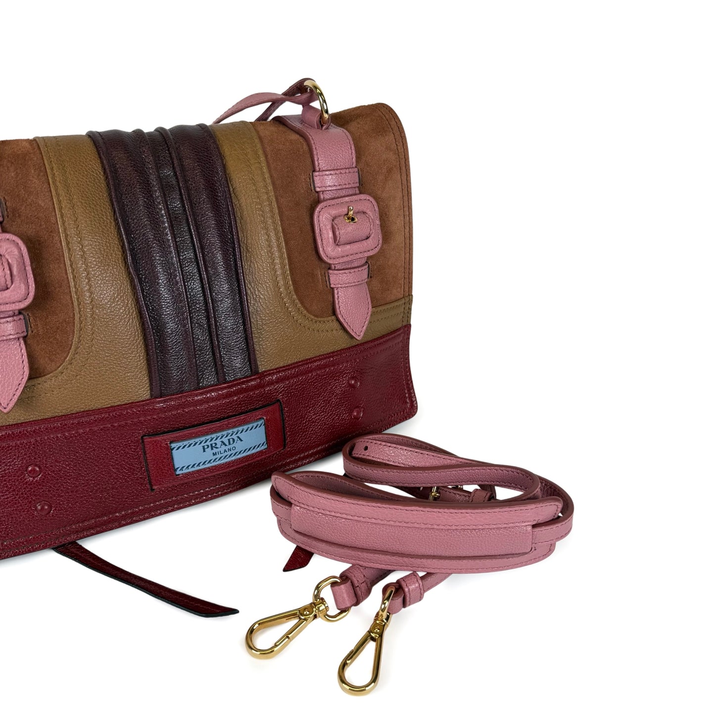 Prada Etiquette Patchwork Multicolor Bag