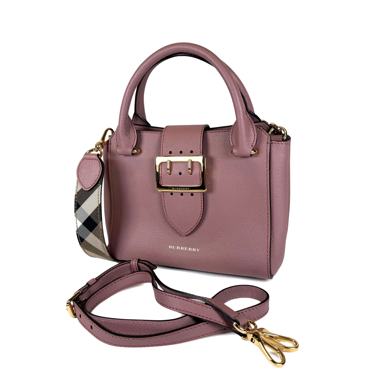 Burberry Buckle Small Tote Bag