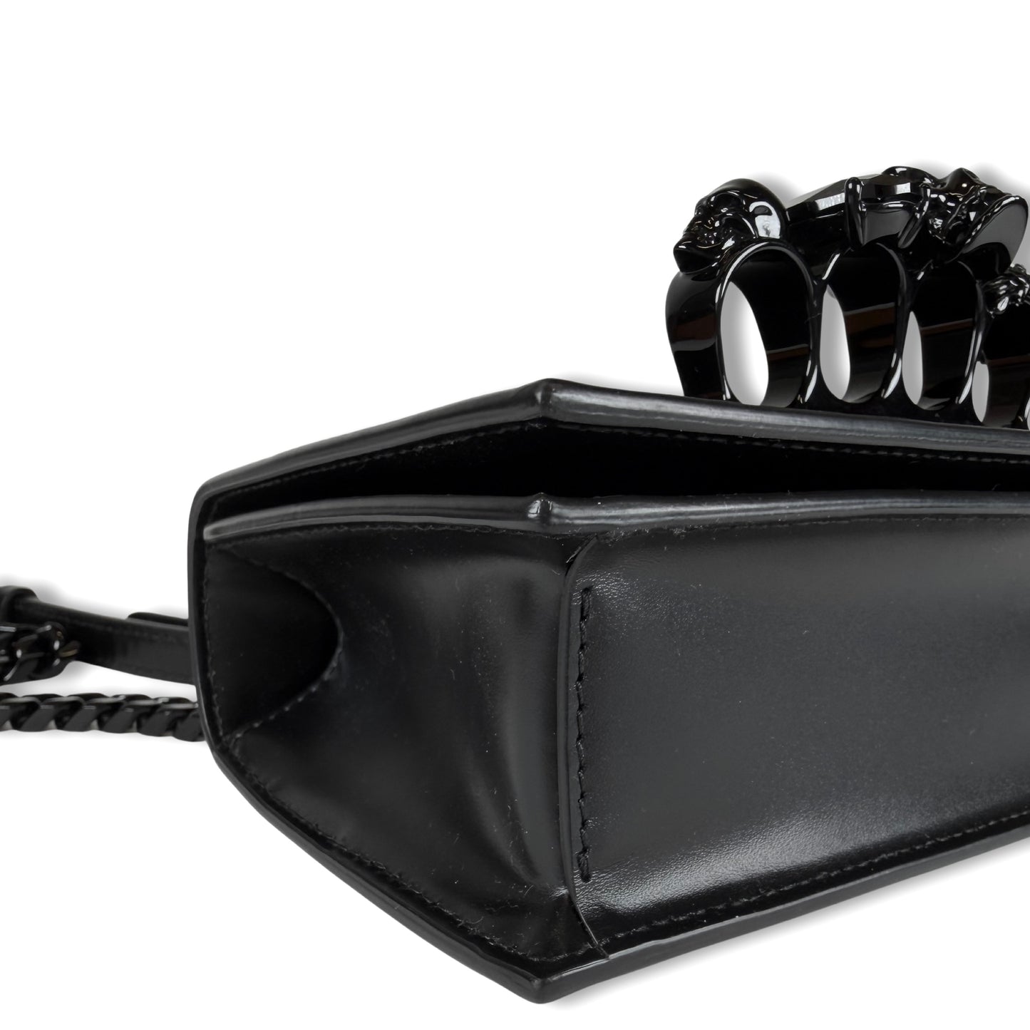 Alexander McQueen Mini Jewelled Satchel