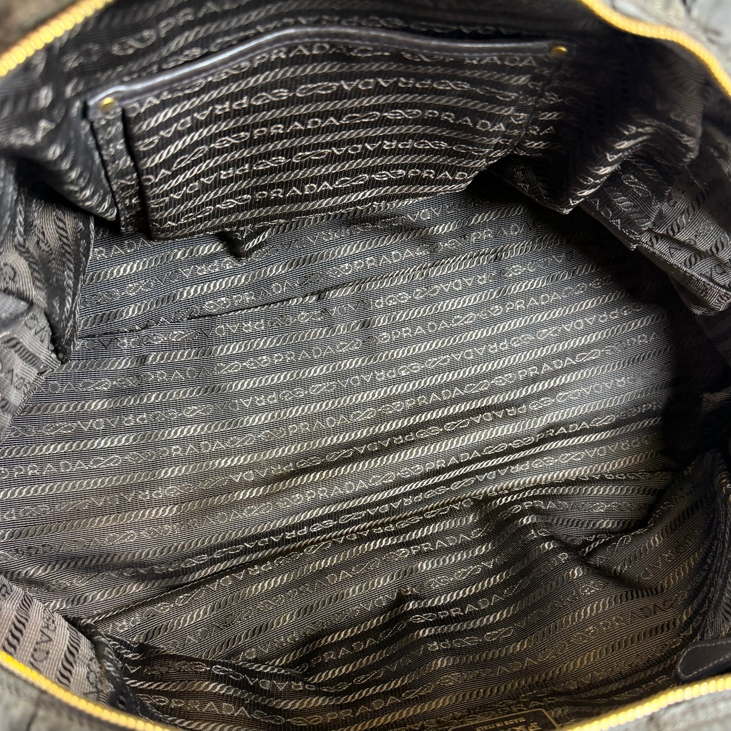Prada Tessuto Bowling Bag