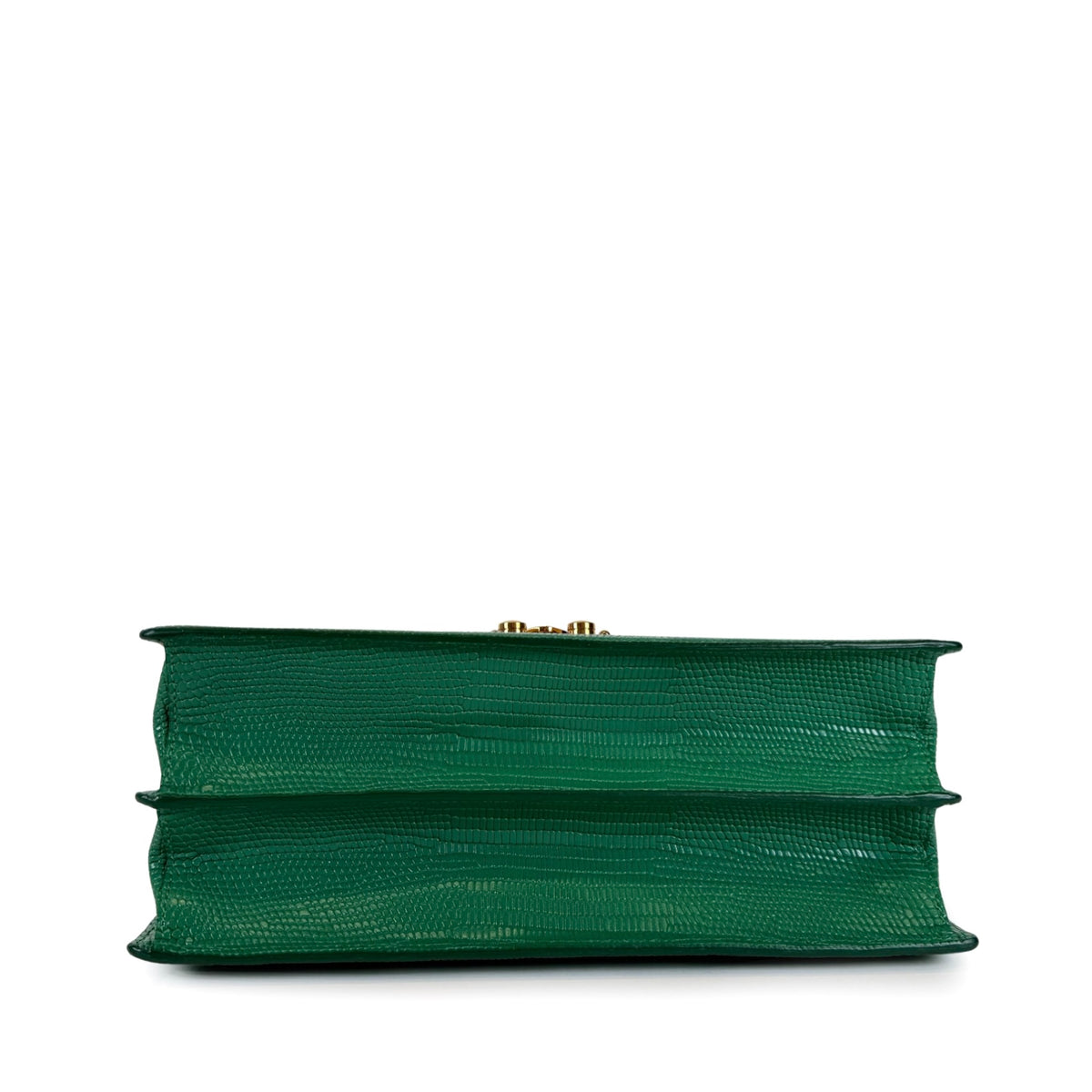 Miu Miu Confidential Lizard-Embossed Top Handle Bag