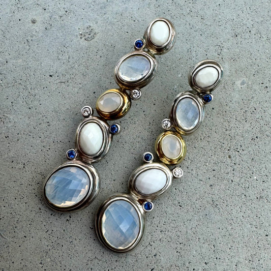 David Yurman Mosaic Drop Earrings