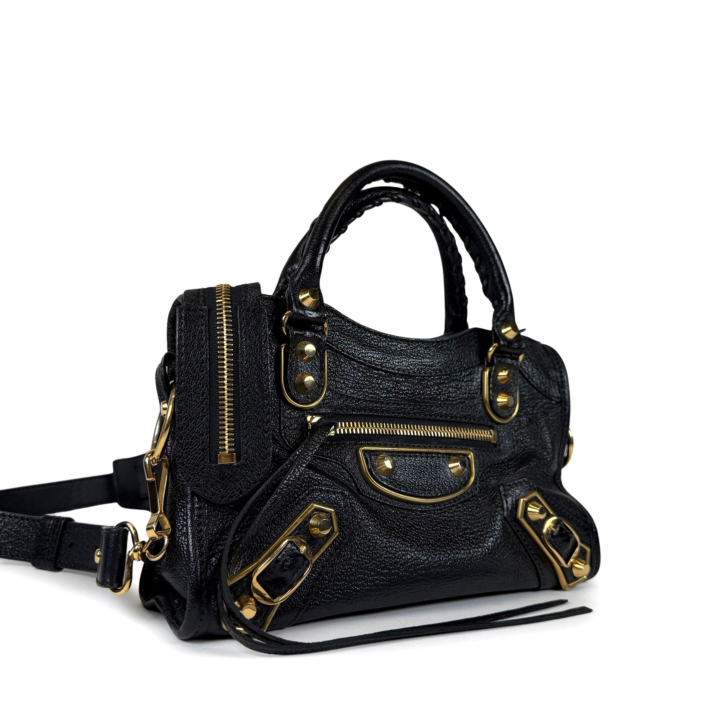 Balenciaga Metallic Edge Mini City Bag