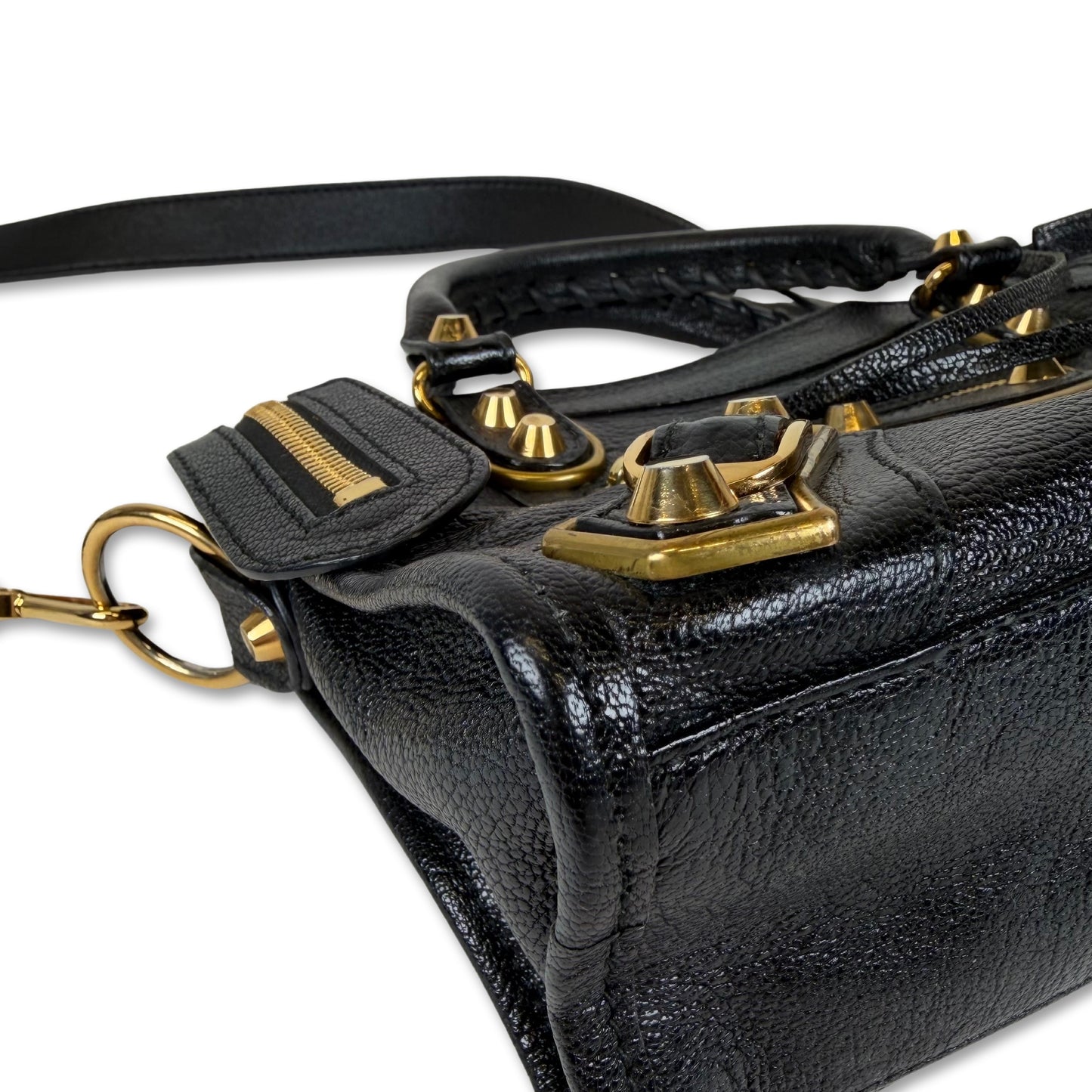 Balenciaga Metallic Edge Mini City Bag