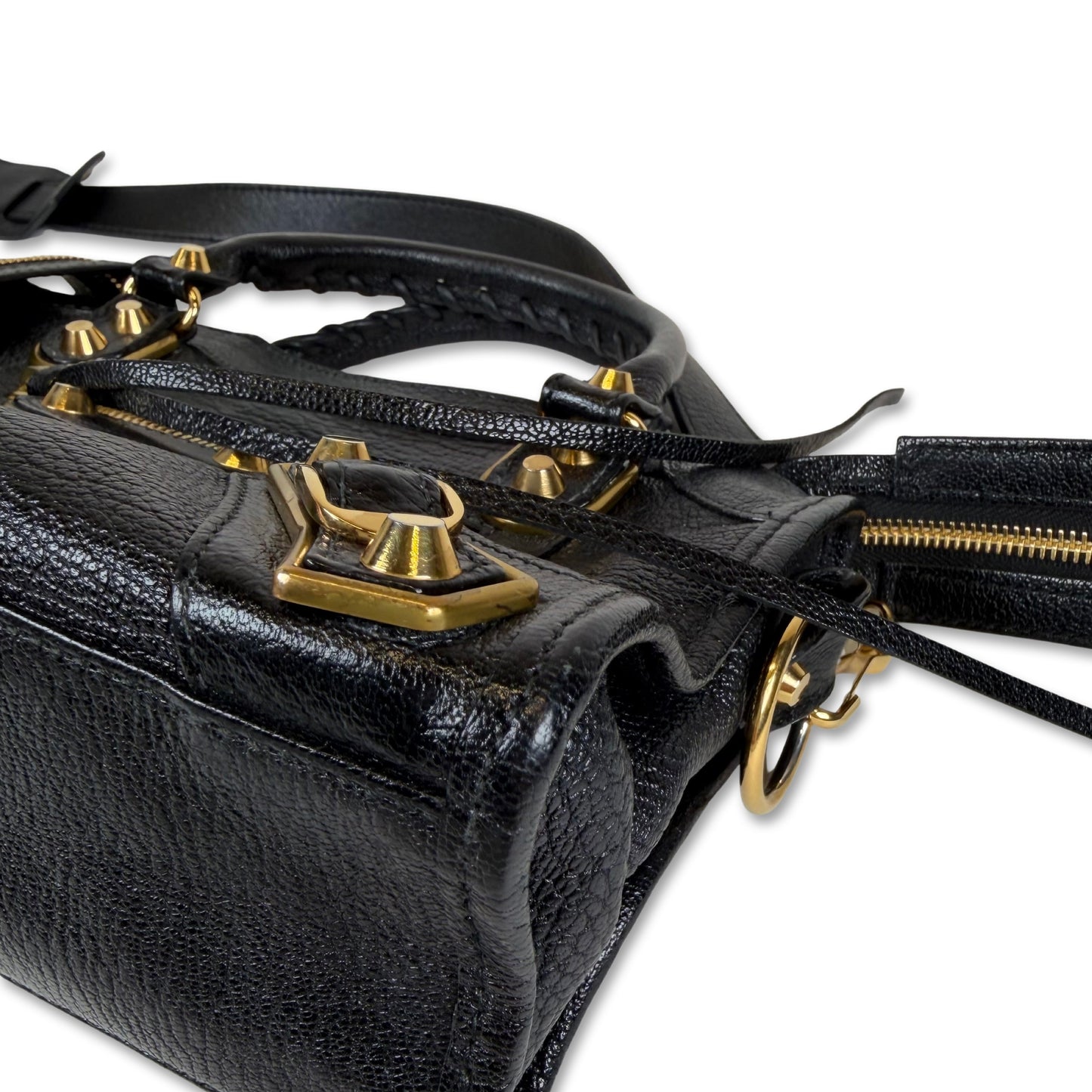 Balenciaga Metallic Edge Mini City Bag