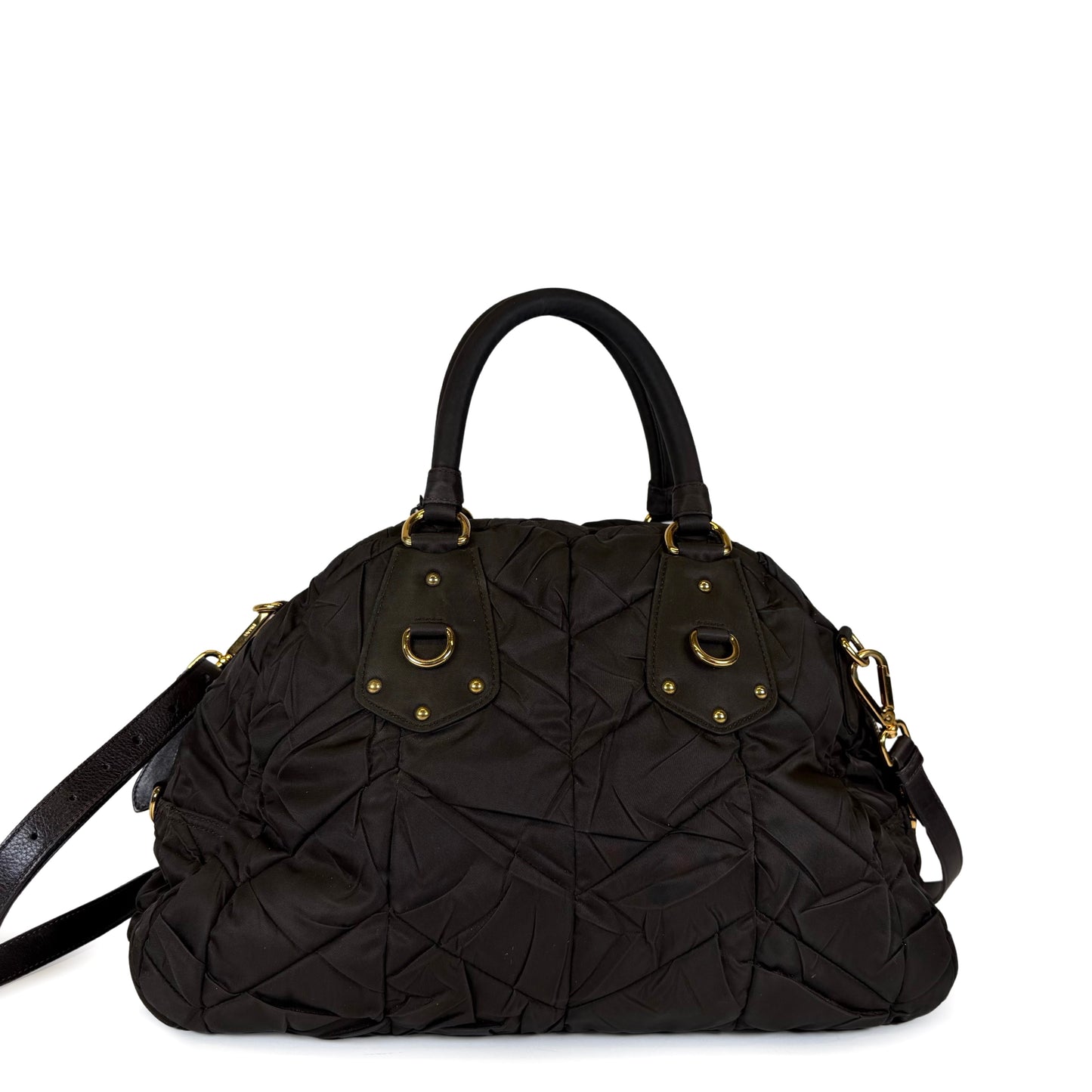 Prada Tessuto Bowling Bag